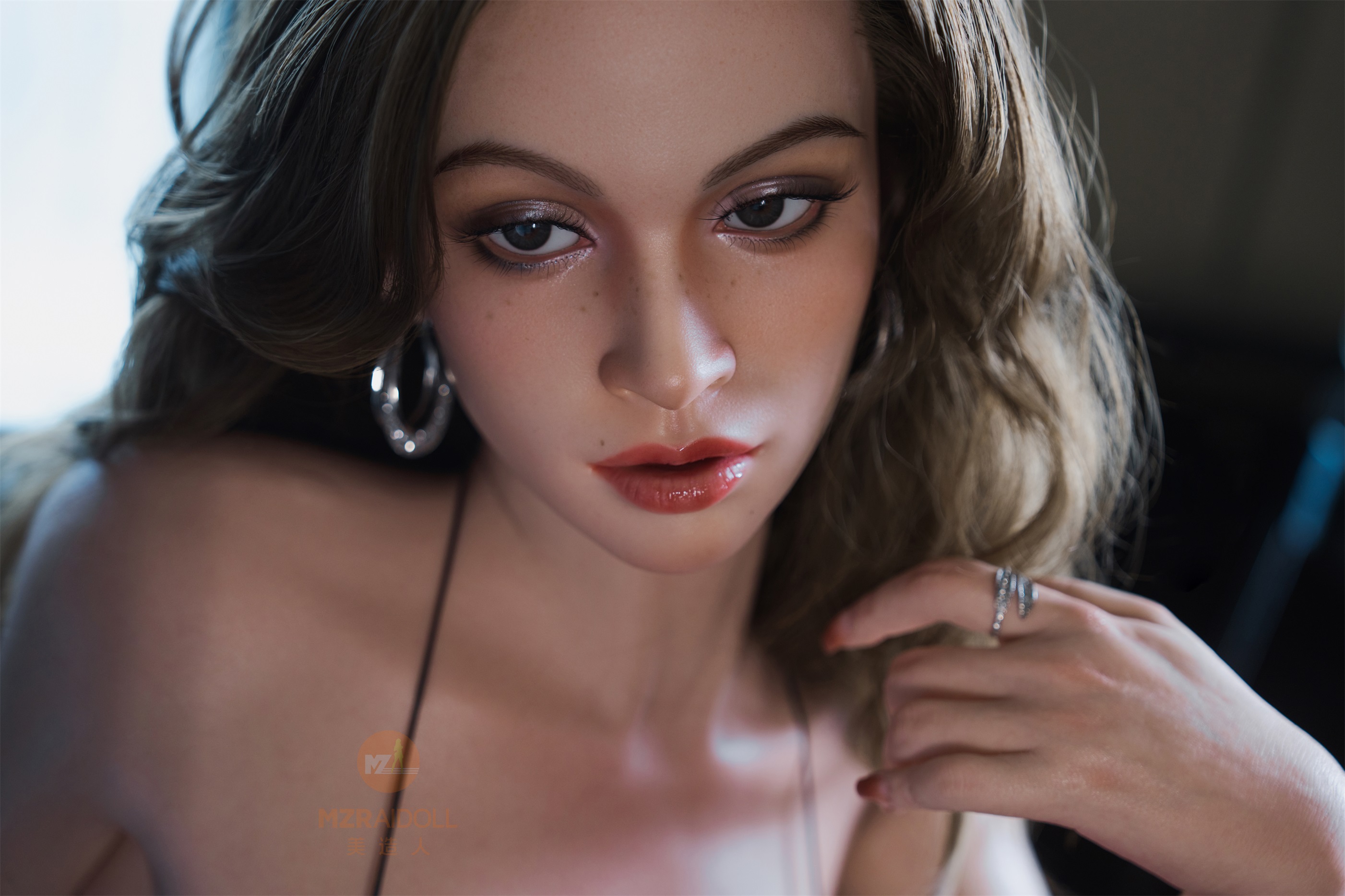 MZRAI Doll | Lydia -5ft 5/166cm Realistic Skin Texture Full Silicone Sex Doll, Head 0626