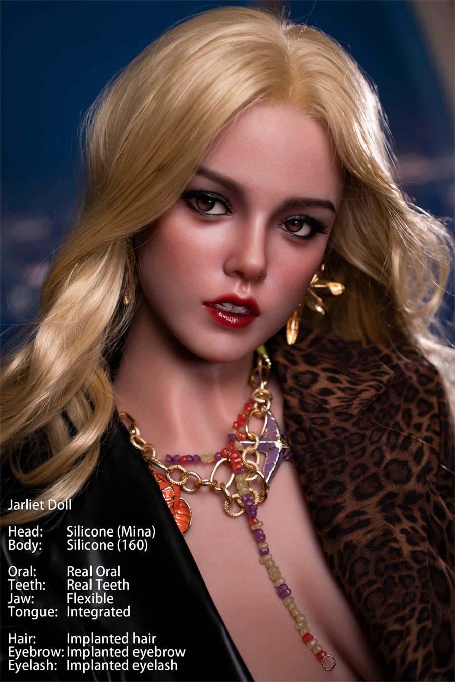 Jarliet | Mina -5ft 3/160cm Light Tan ROS Full Silicone Blonde Sex Doll