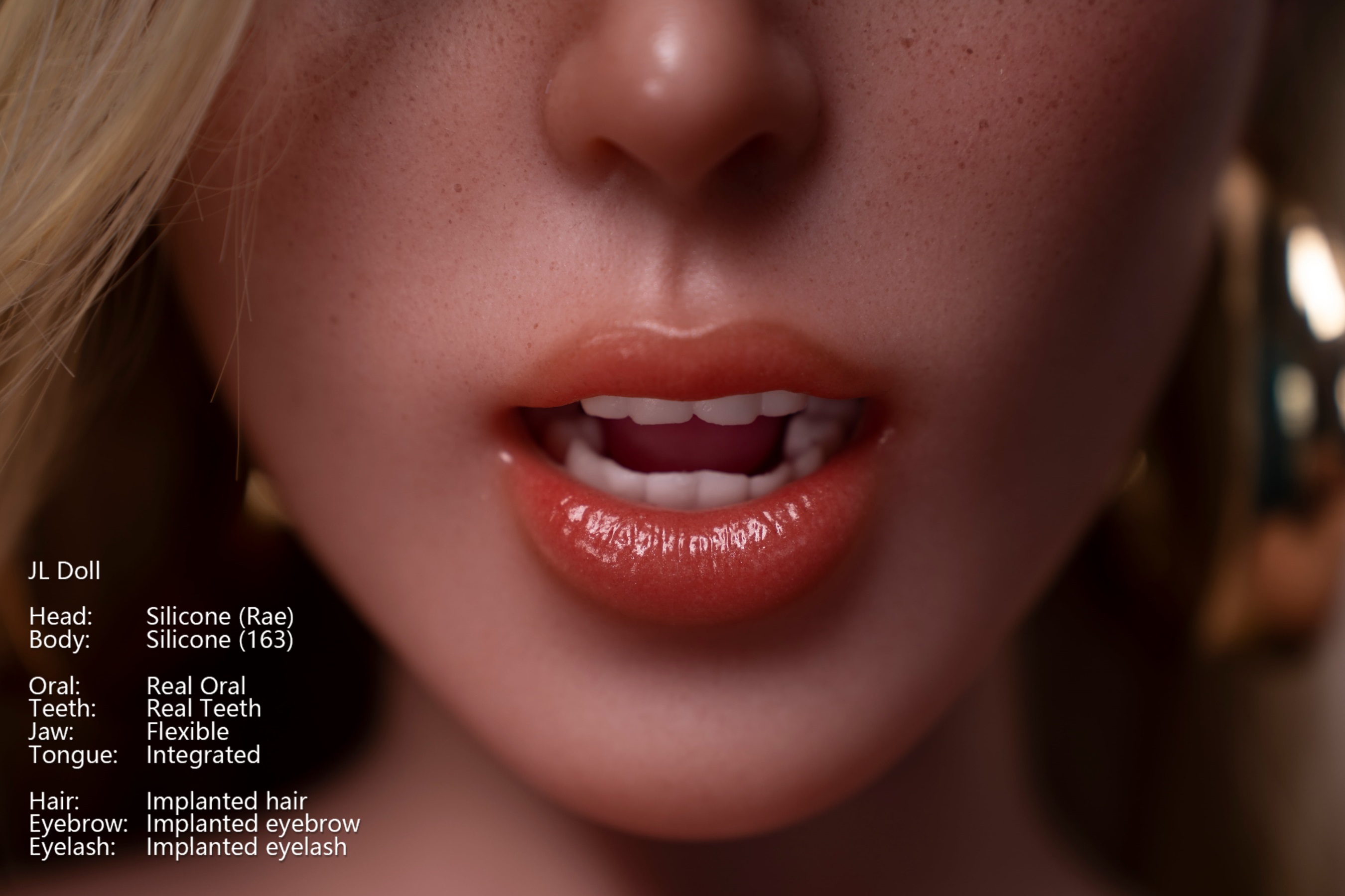 Jarliet | Rae -5ft 3/163cm ROS Head Light Tan Full Silicone Sex Doll