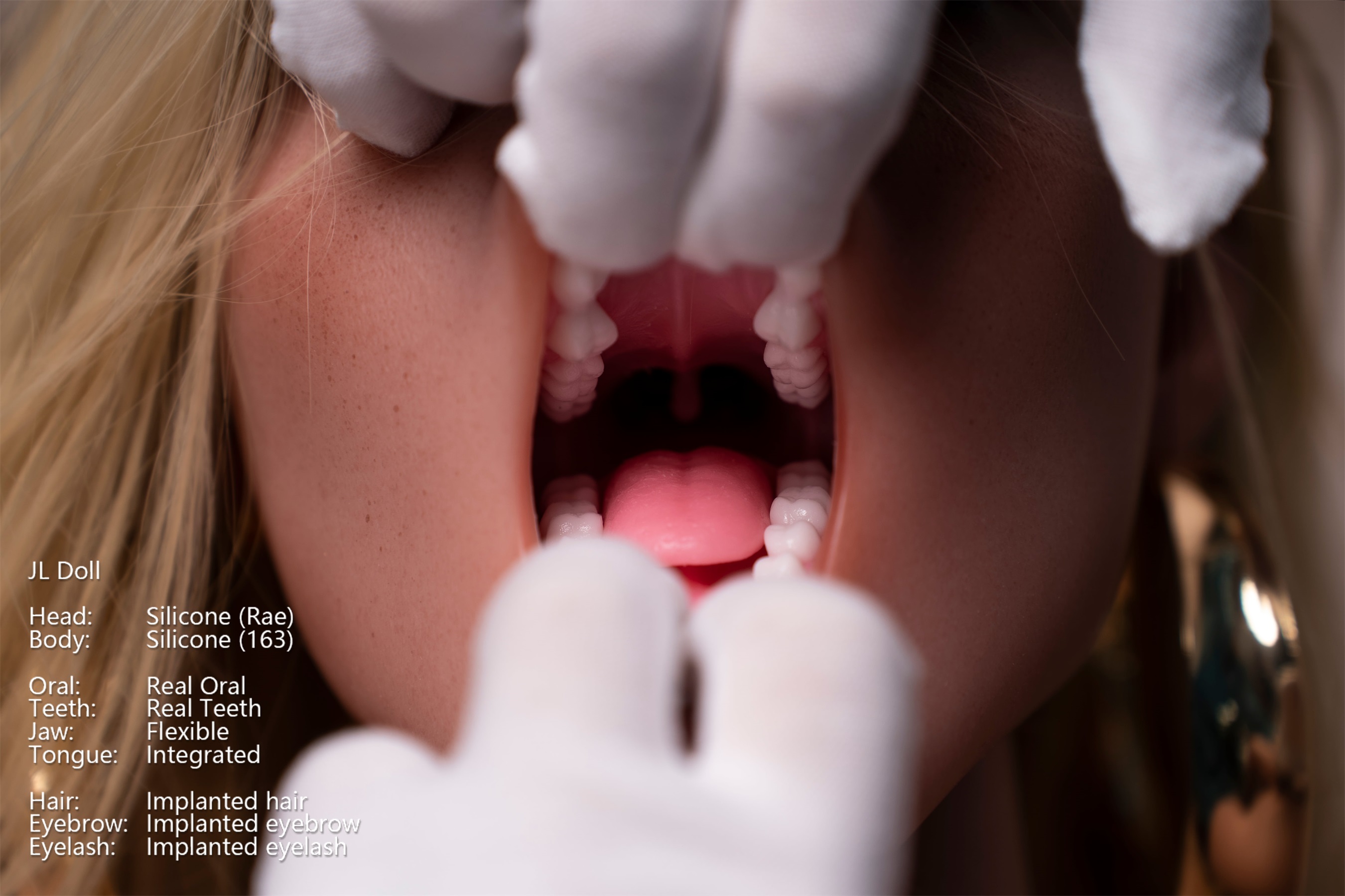 Jarliet | Rae -5ft 3/163cm ROS Head Light Tan Full Silicone Sex Doll