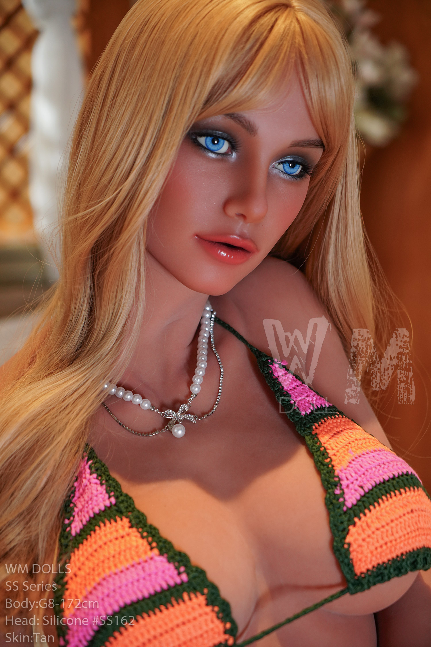 WM | Moss(#SS162) -172cm (5ft8) E-Cup ROS Silicone Head S-TPE Body Sex Doll