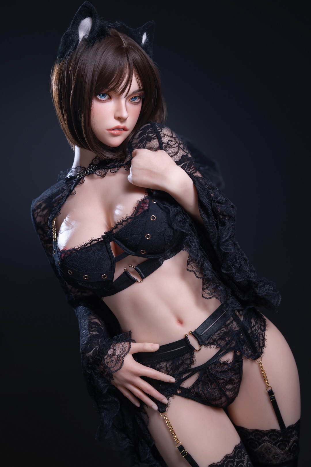 Top Fire丨Bess -5ft 2/158cm D-cup Movable Jaw Silicone Sex Doll