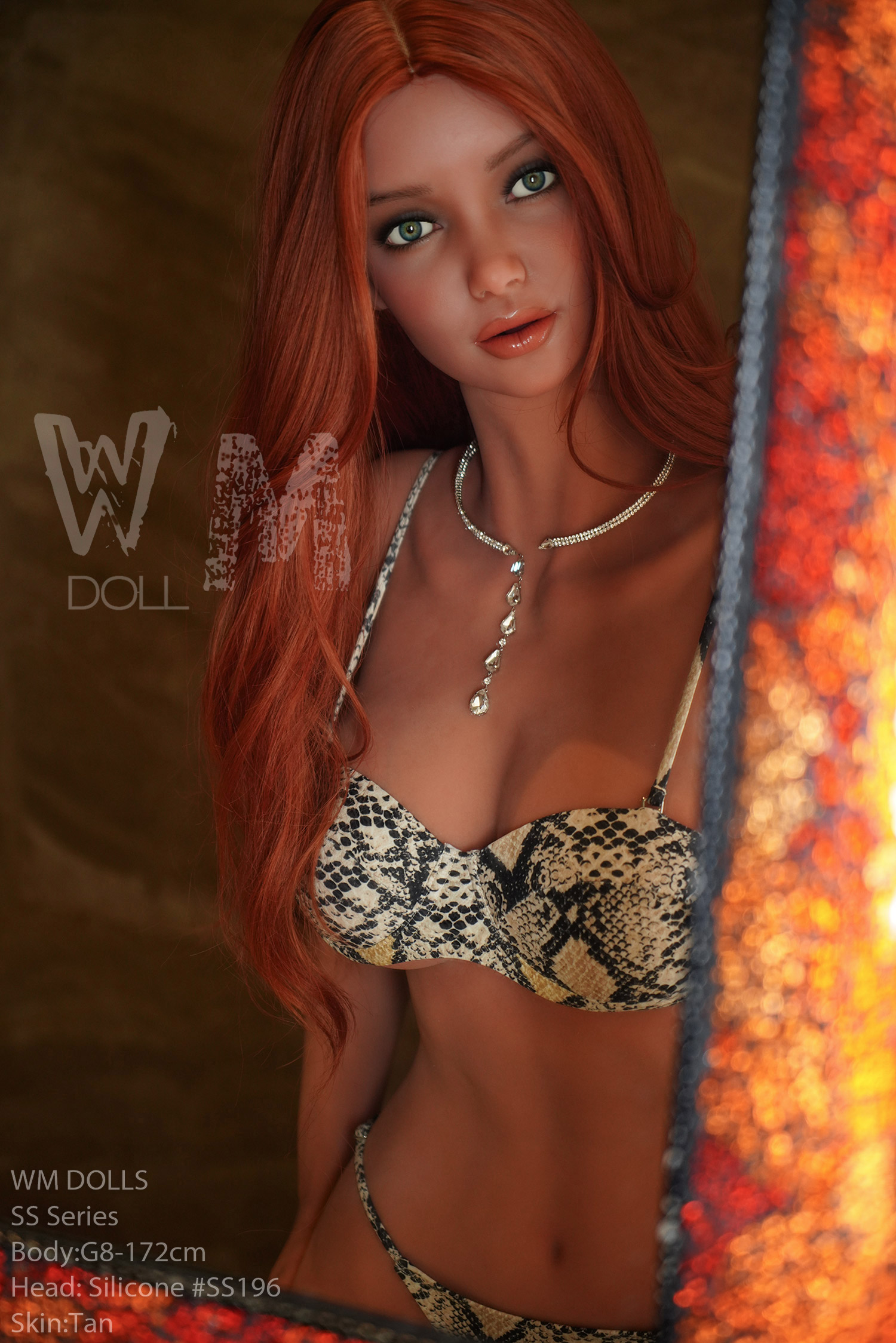 WM | Tania(#SS196) -172cm (5ft8) E-Cup ROS Silicone Head S-TPE Body Sex Doll