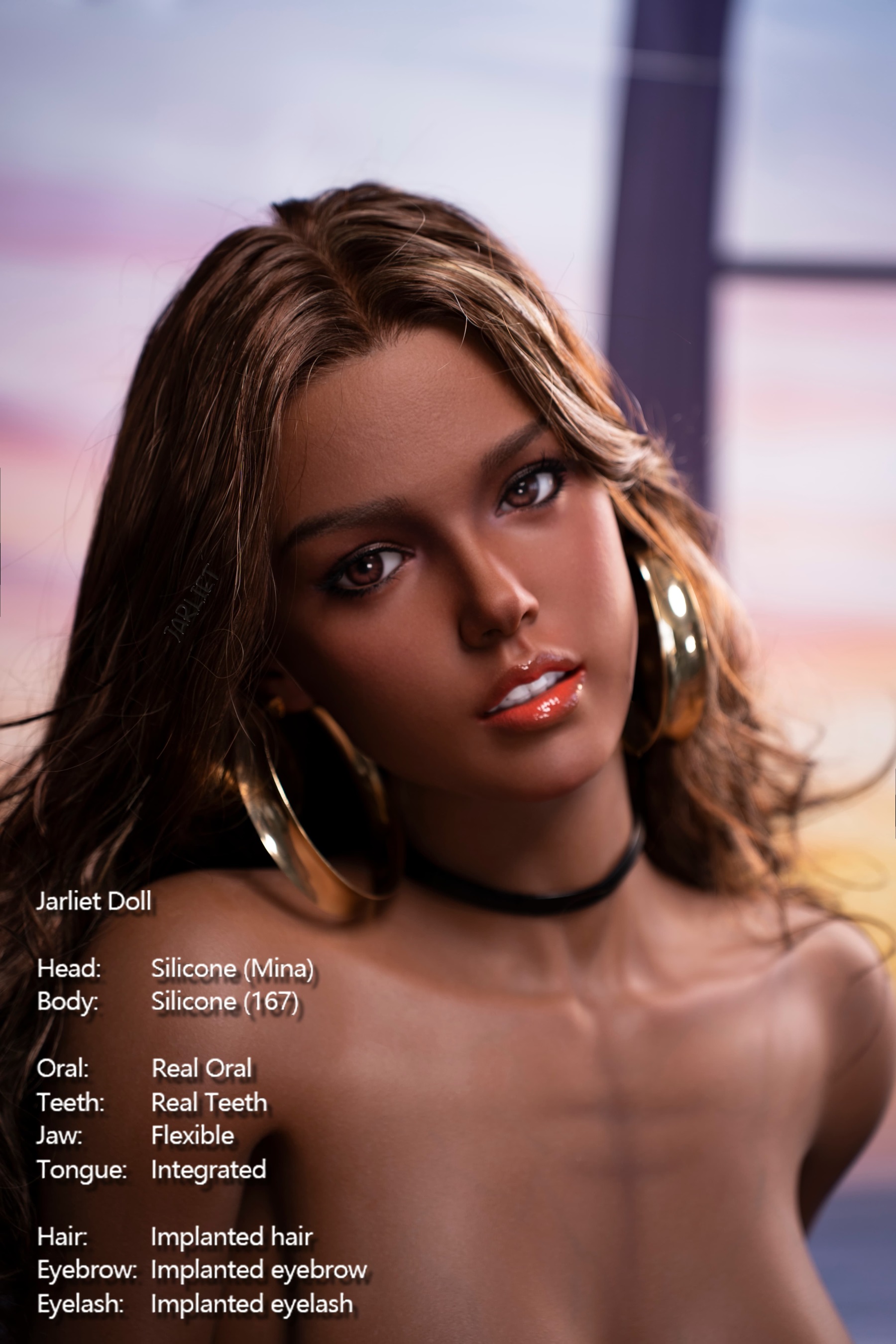Jarliet丨Mina -5ft 5/167cm ROS Head Latin American Full Silicone Sex Doll