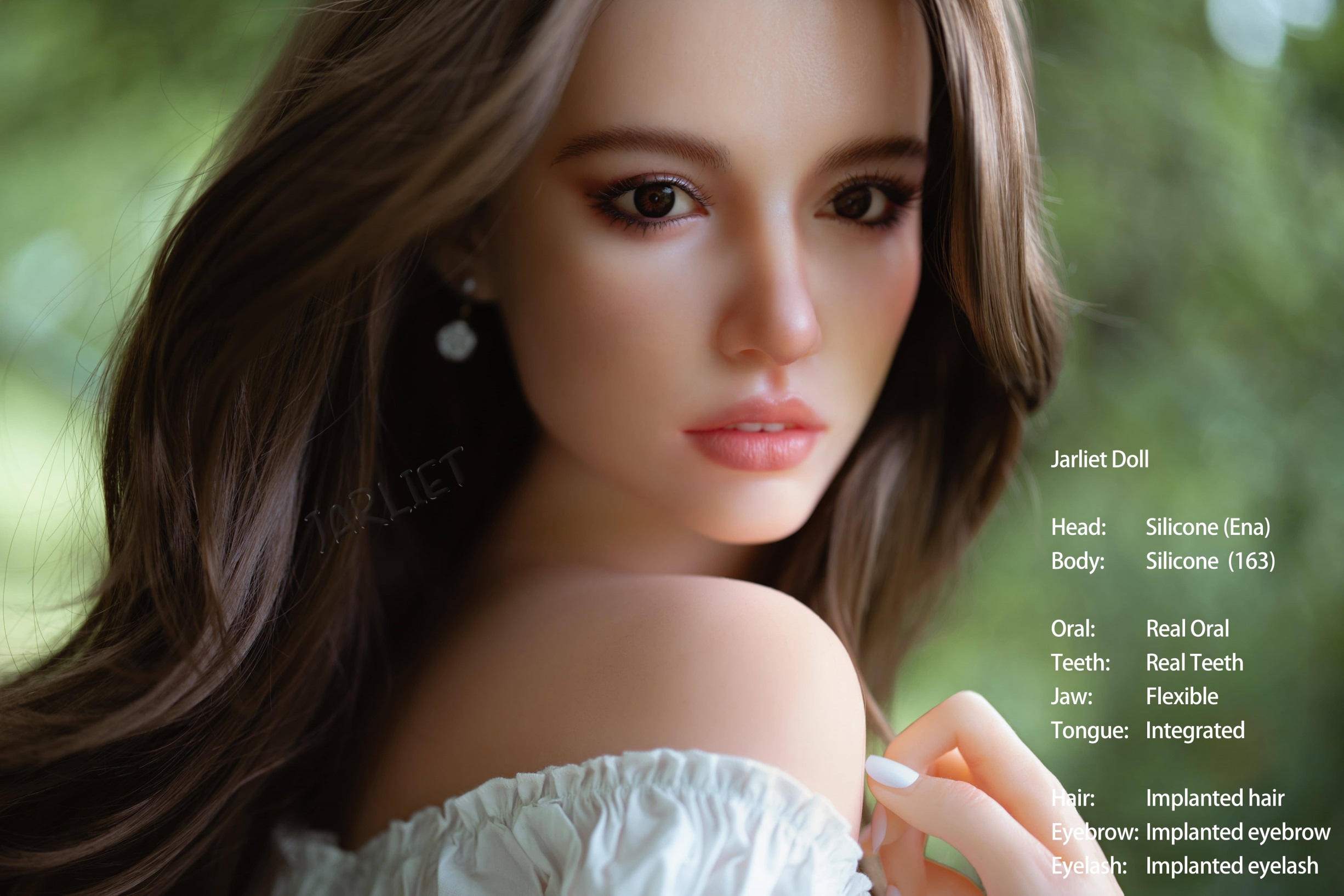 Jarliet | Ena -5ft 3/163cm ROS Head Pure Full Silicone Sex Doll