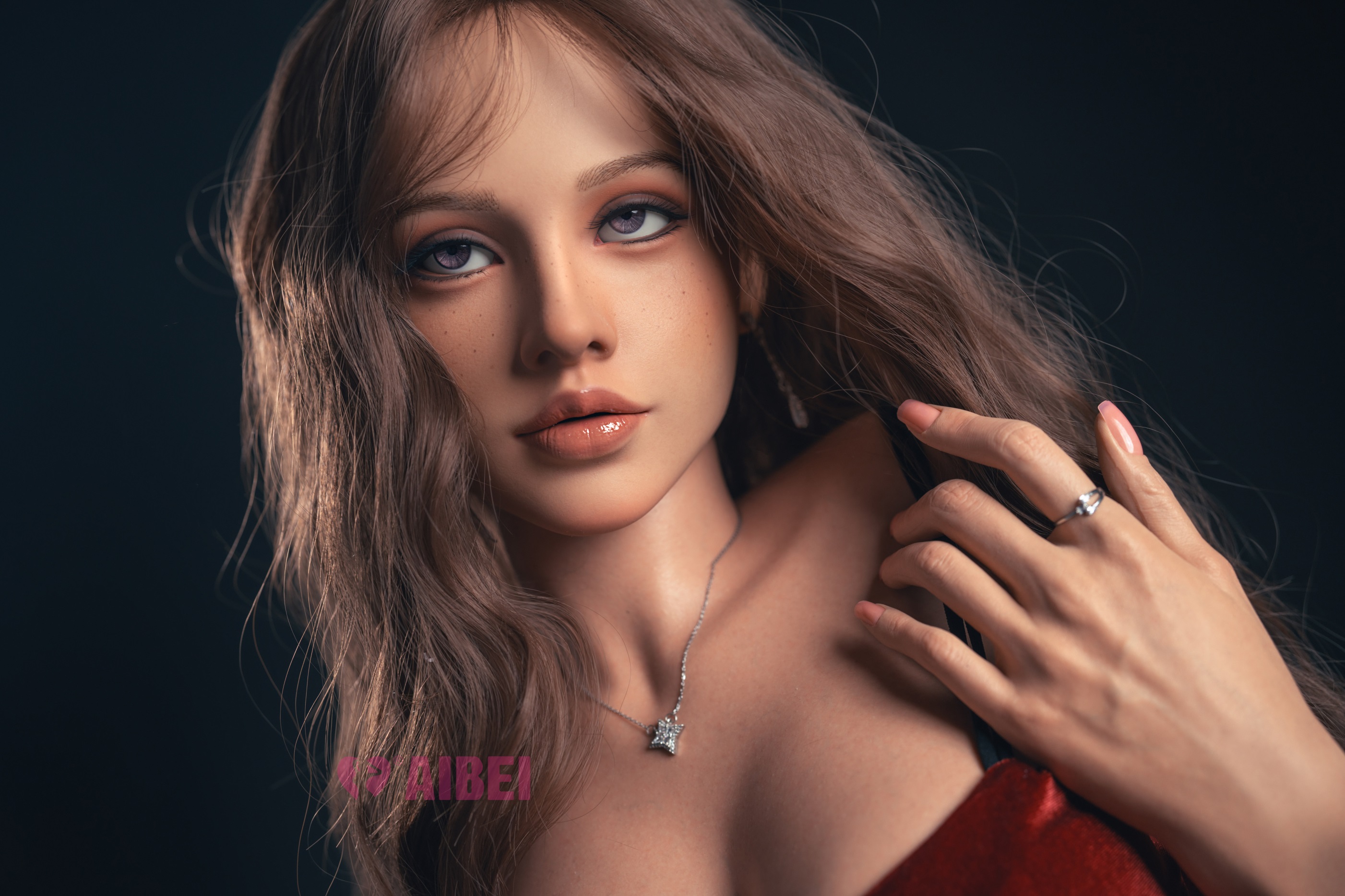 AIBEI | Grace -4ft 11/150cm F-Cup ROS Head Silicone Sex Doll, AB26