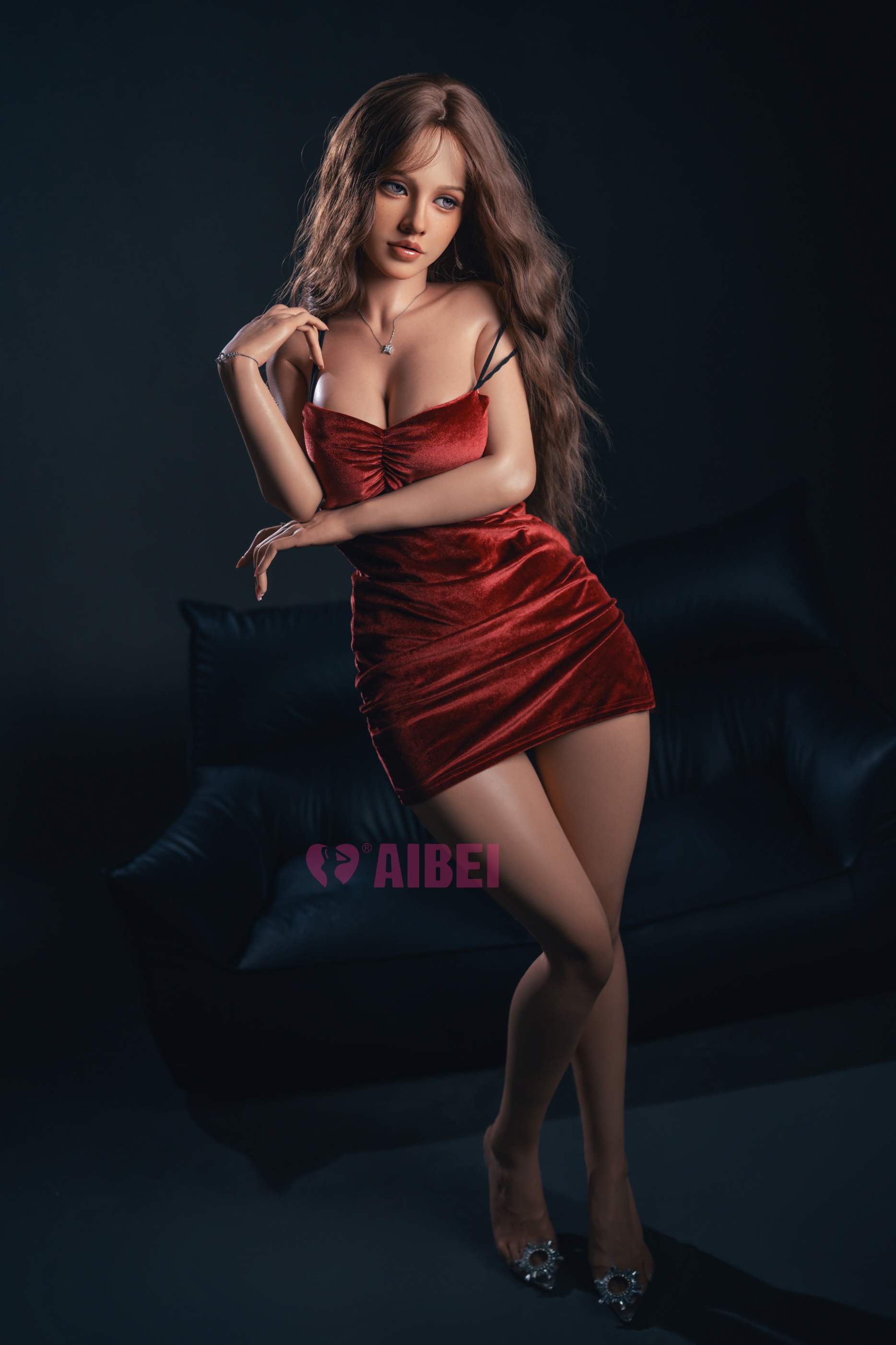 AIBEI | Grace -4ft 11/150cm F-Cup ROS Head Silicone Sex Doll, AB26