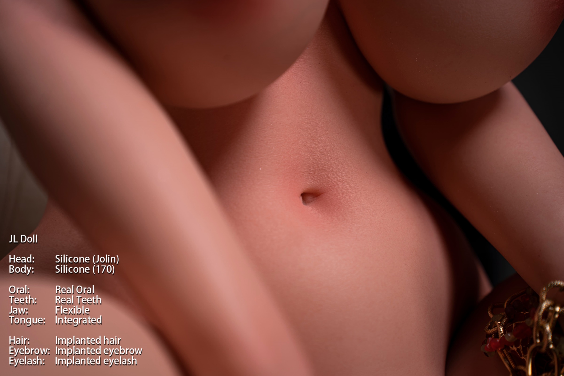 Jarliet | Jolin -5ft 7/170cm G-Cup ROS Head Silicone Sex Doll
