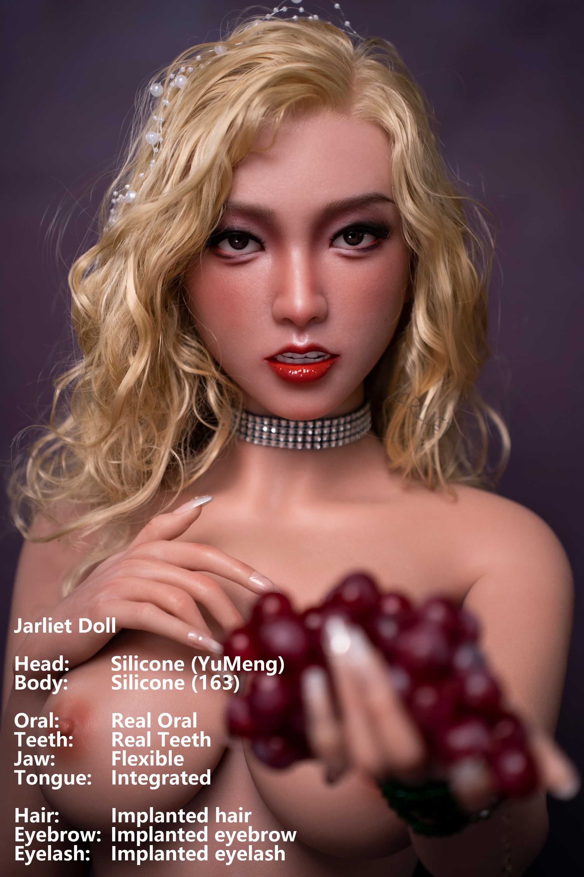 Jarliet | YuMeng -5ft 3/163cm ROS Head Light Tan Full Silicone Sex Doll