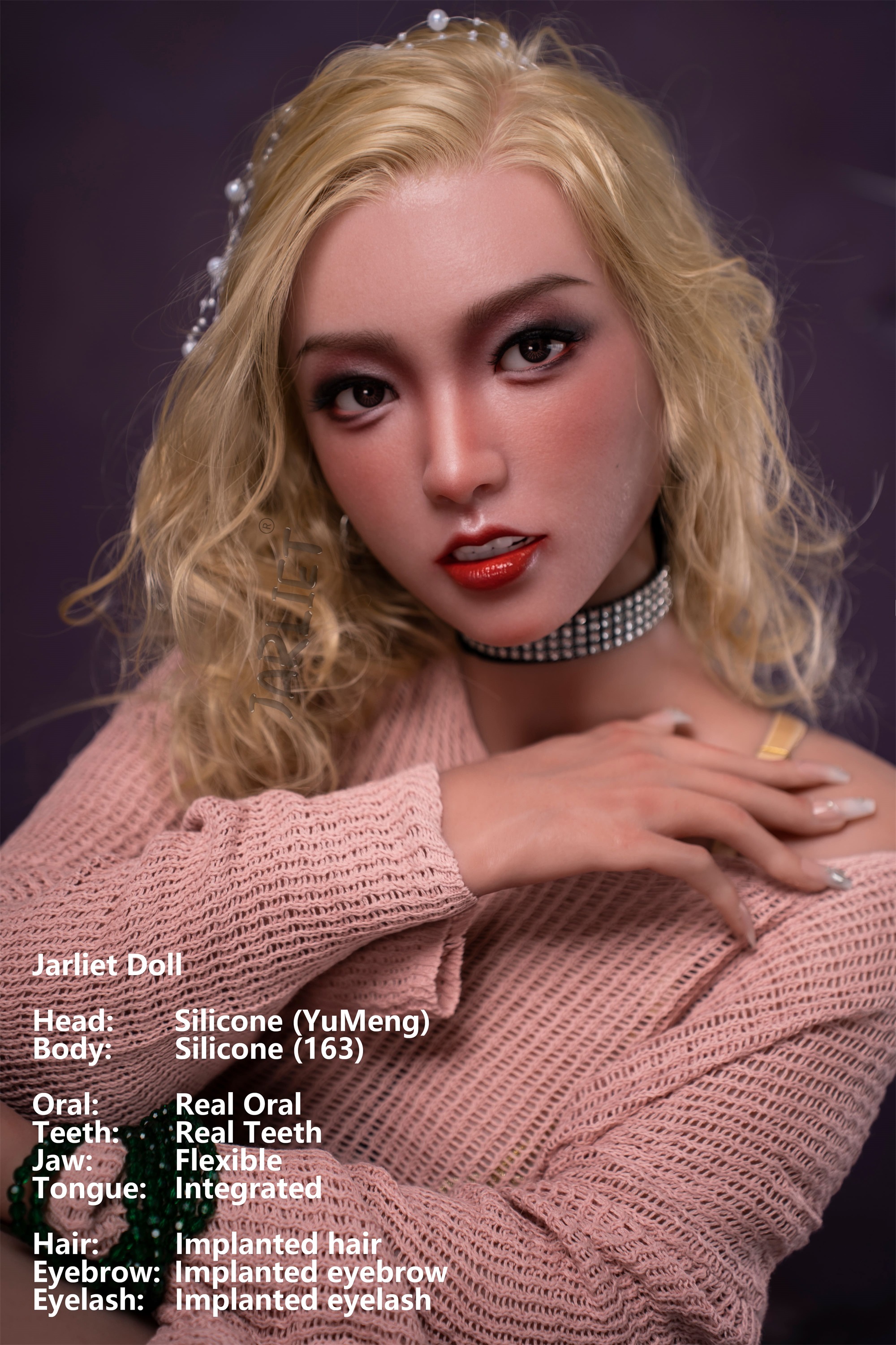 Jarliet | YuMeng -5ft 3/163cm ROS Head Light Tan Full Silicone Sex Doll