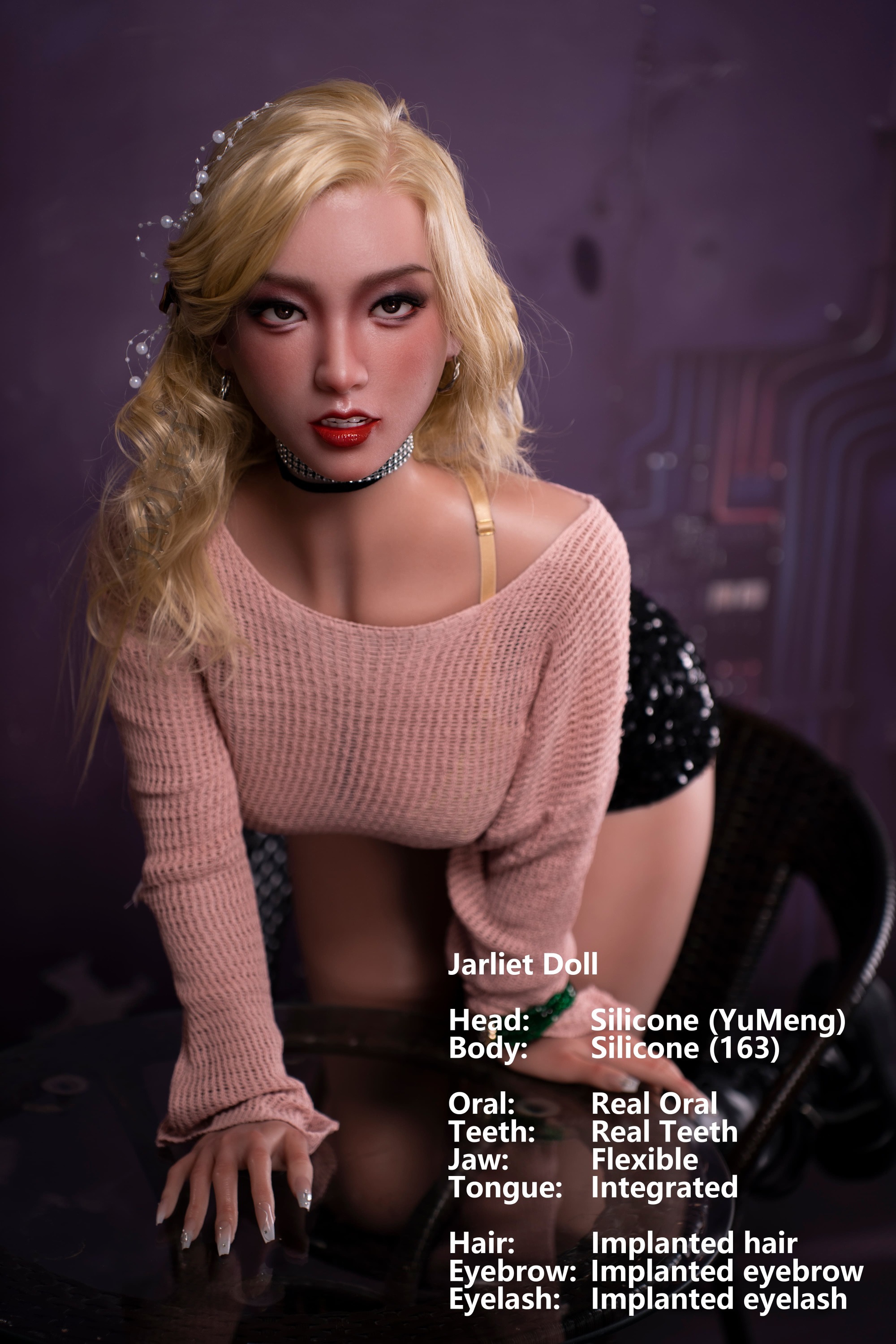 Jarliet | YuMeng -5ft 3/163cm ROS Head Light Tan Full Silicone Sex Doll