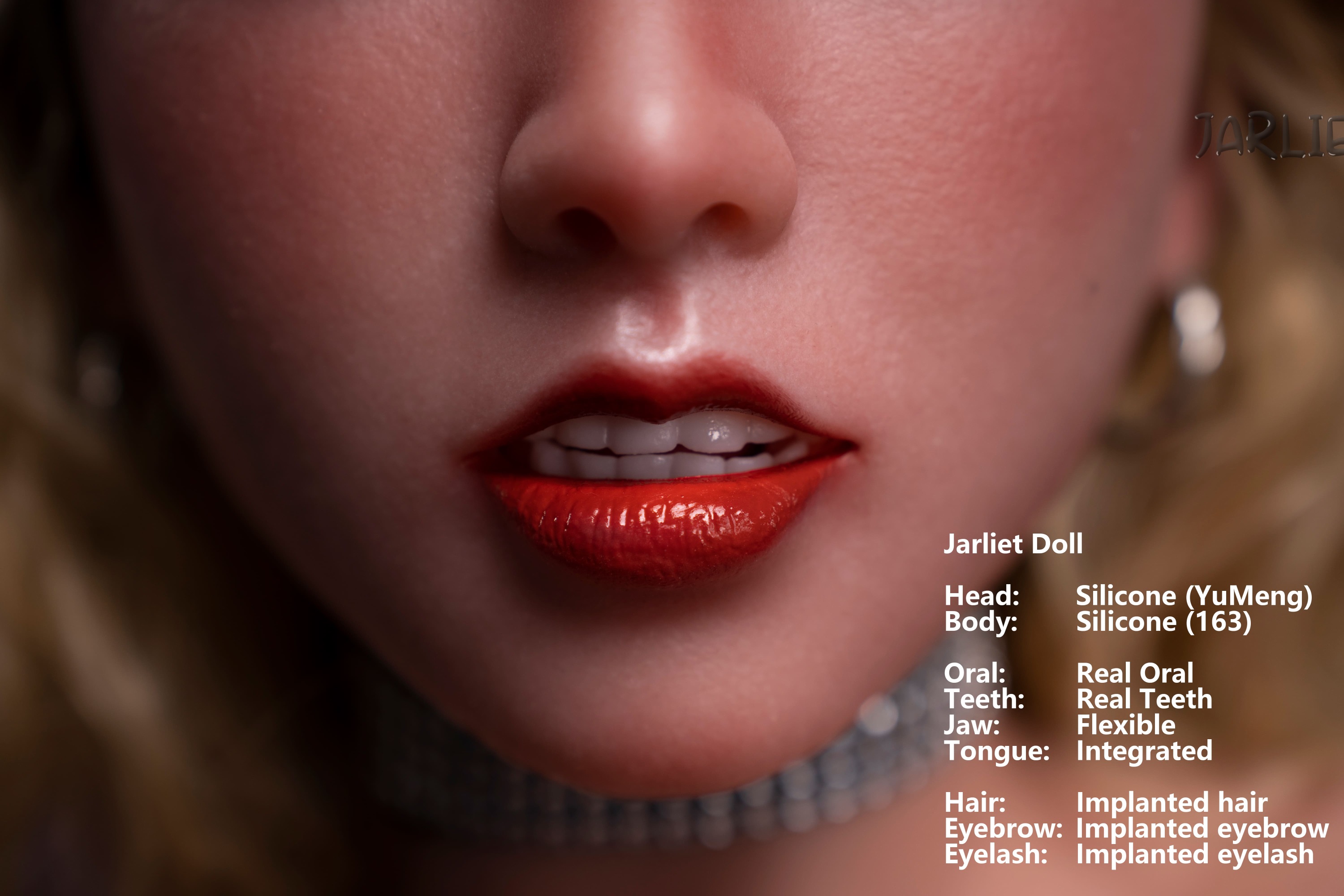 Jarliet | YuMeng -5ft 3/163cm ROS Head Light Tan Full Silicone Sex Doll