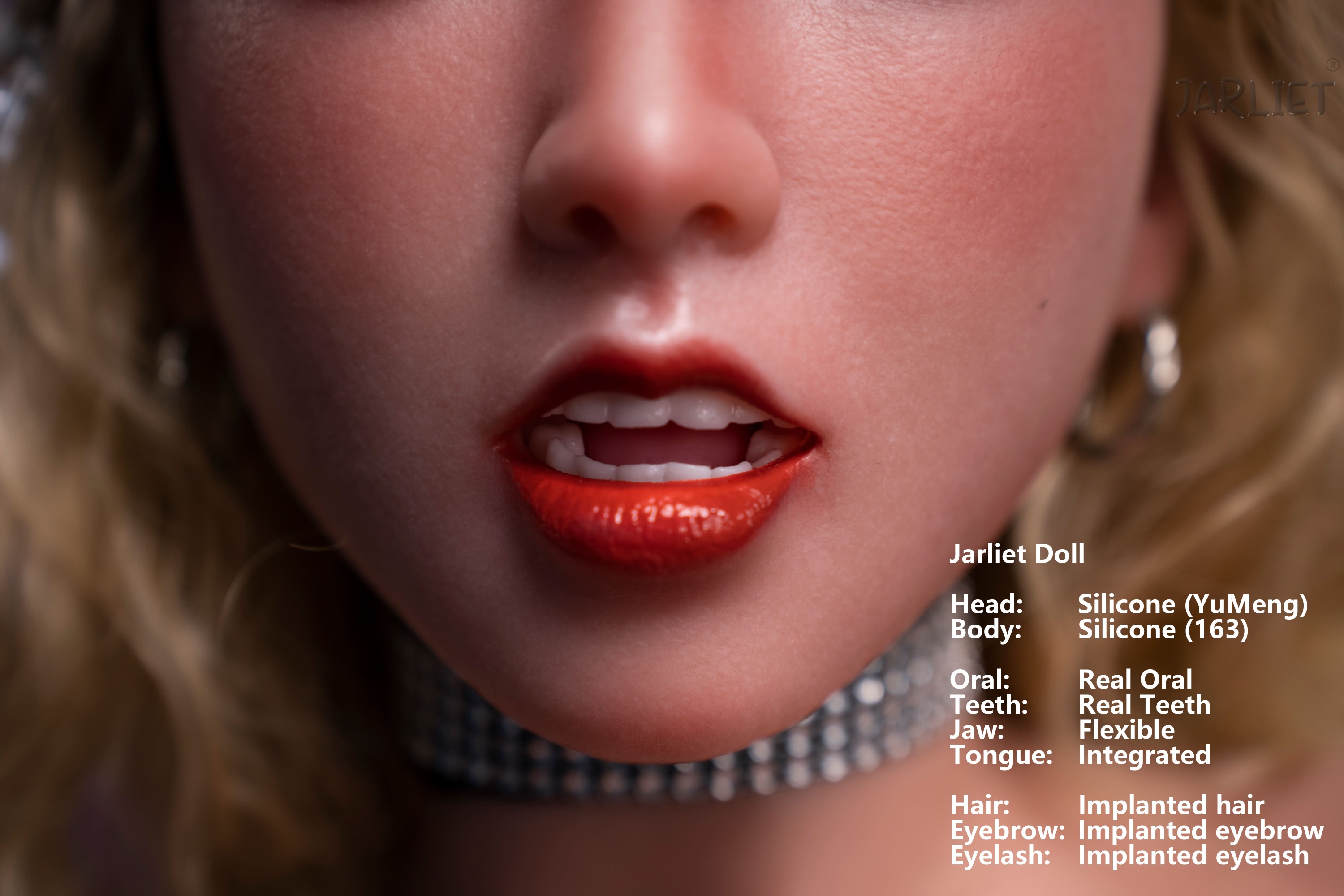 Jarliet | YuMeng -5ft 3/163cm ROS Head Light Tan Full Silicone Sex Doll