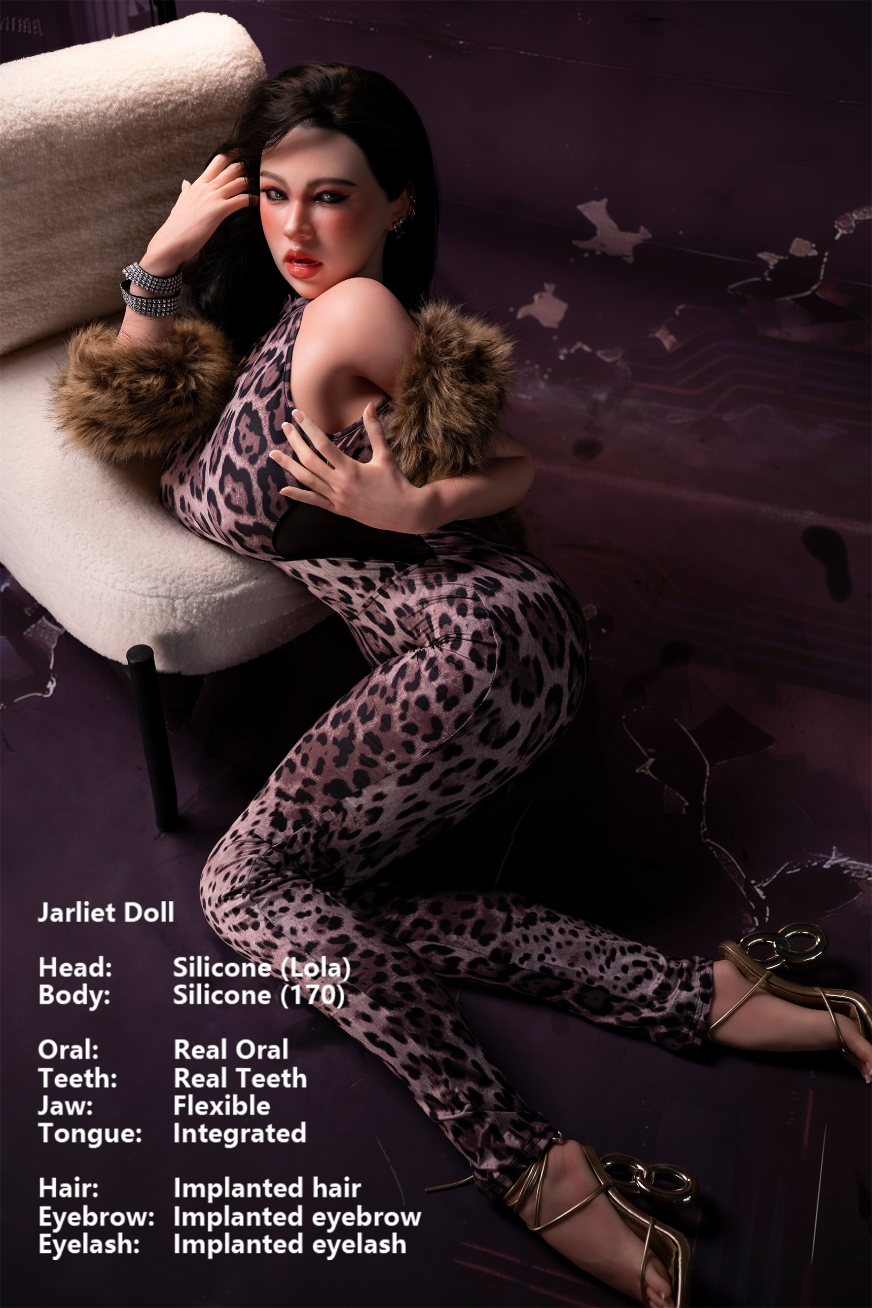 Jarliet | Lola -5ft 7/170cm G-Cup ROS Head Silicone Sex Doll
