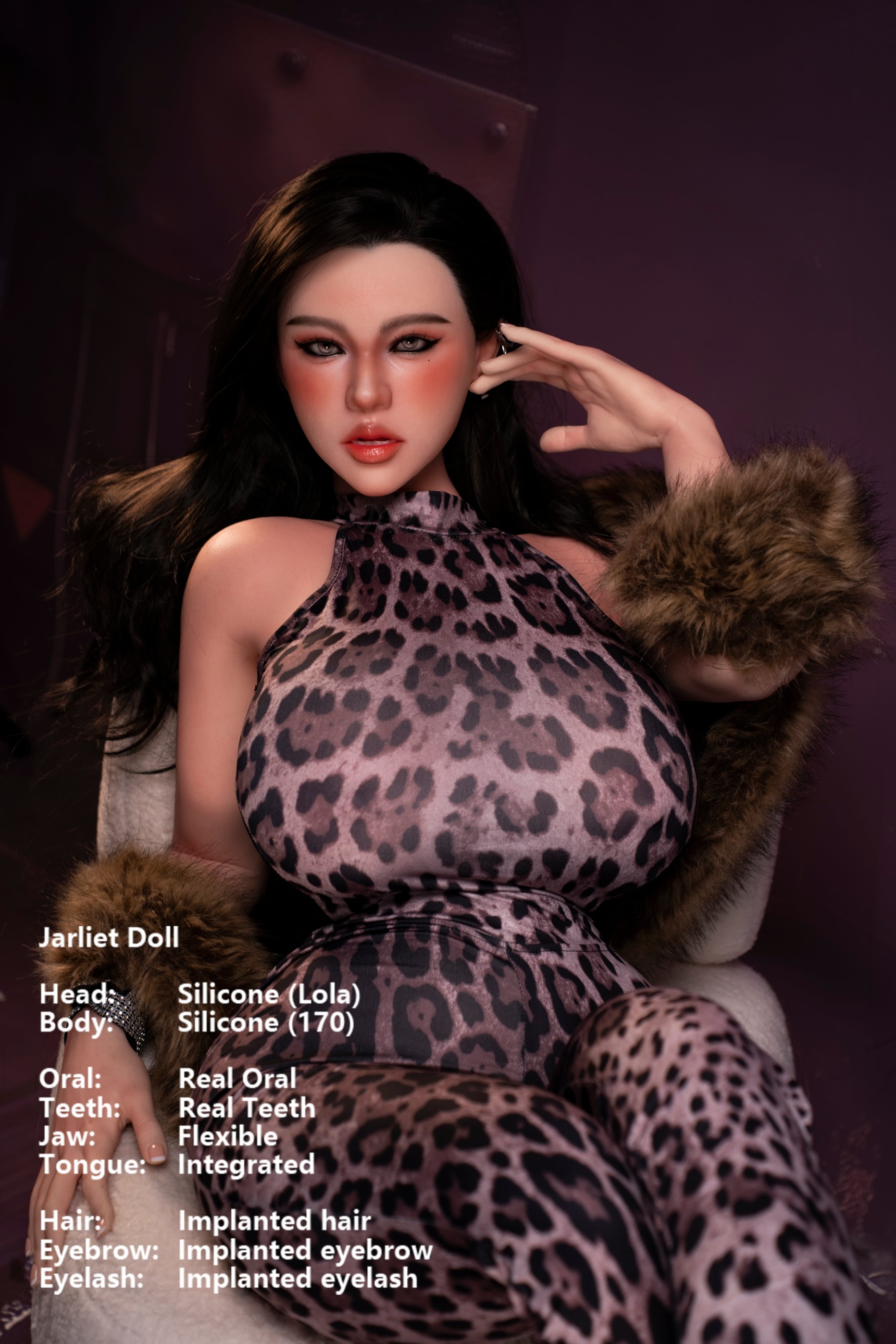 Jarliet | Lola -5ft 7/170cm G-Cup ROS Head Silicone Sex Doll