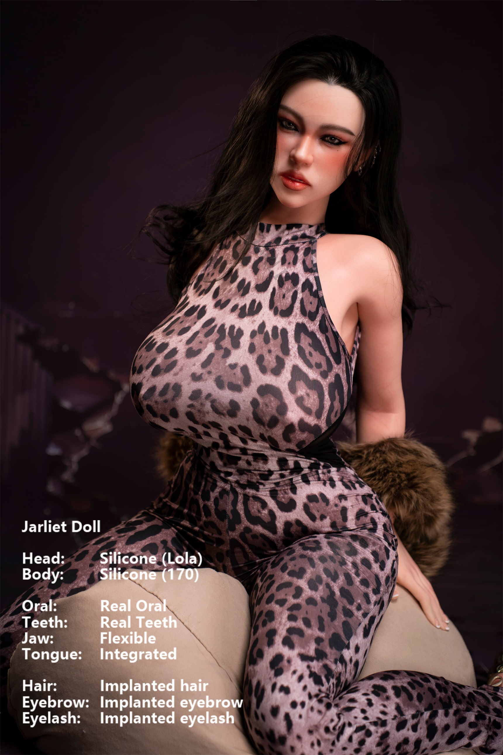 Jarliet | Lola -5ft 7/170cm G-Cup ROS Head Silicone Sex Doll