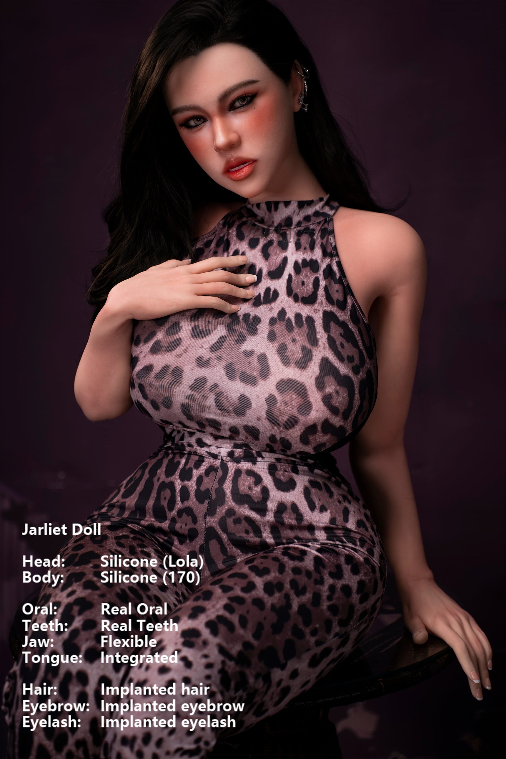 Jarliet | Lola -5ft 7/170cm G-Cup ROS Head Silicone Sex Doll