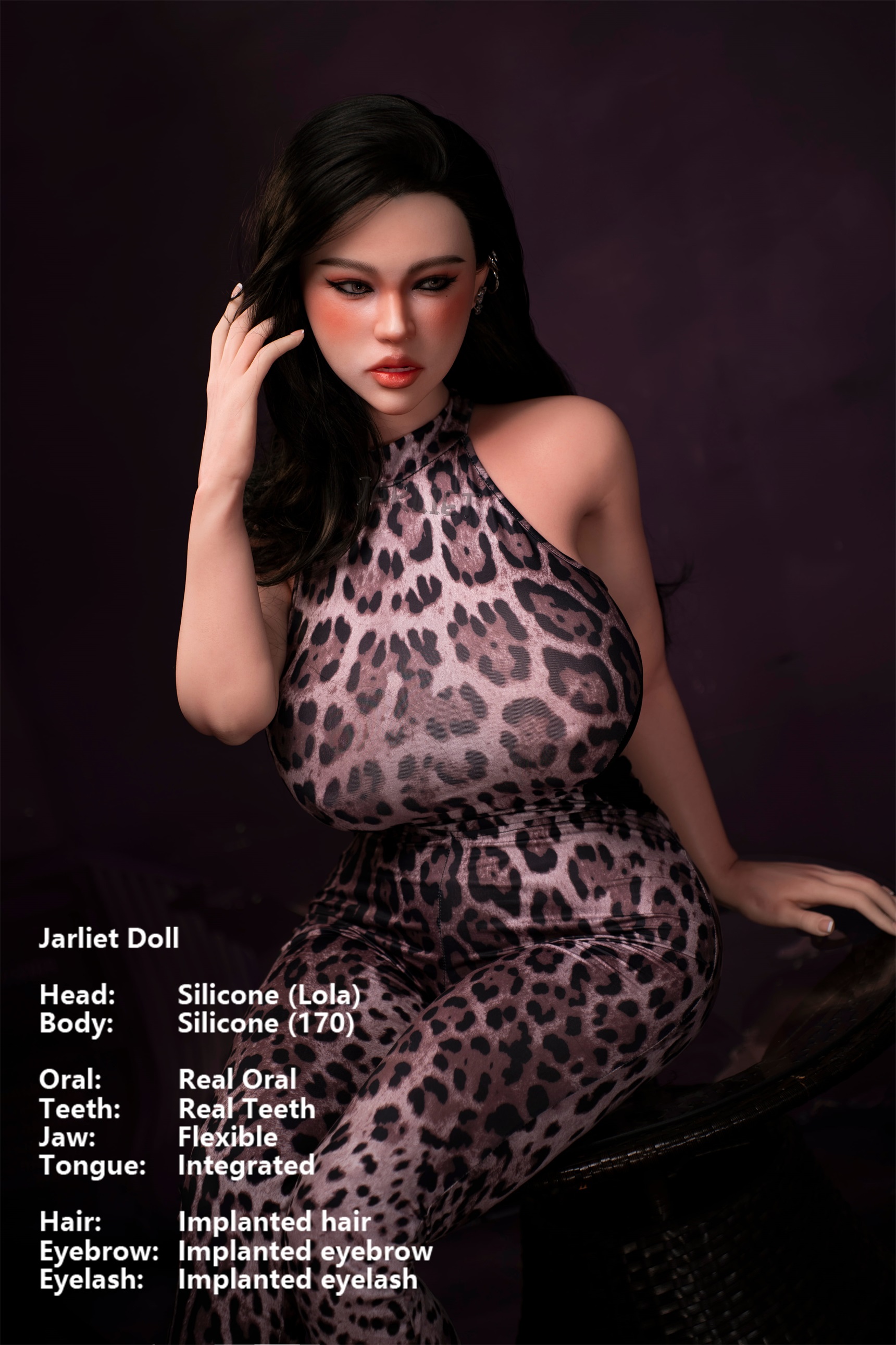 Jarliet | Lola -5ft 7/170cm G-Cup ROS Head Silicone Sex Doll