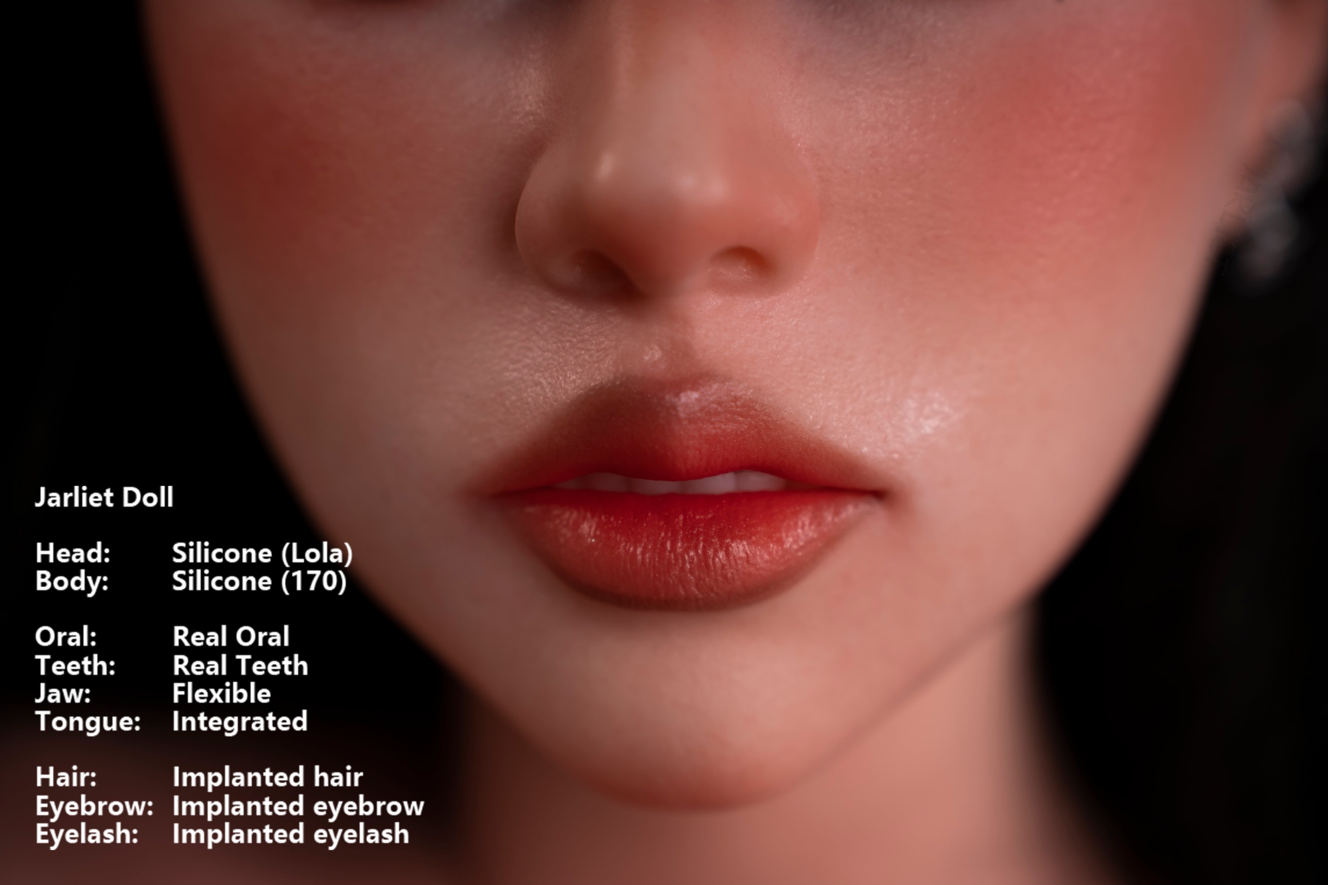 Jarliet | Lola -5ft 7/170cm G-Cup ROS Head Silicone Sex Doll