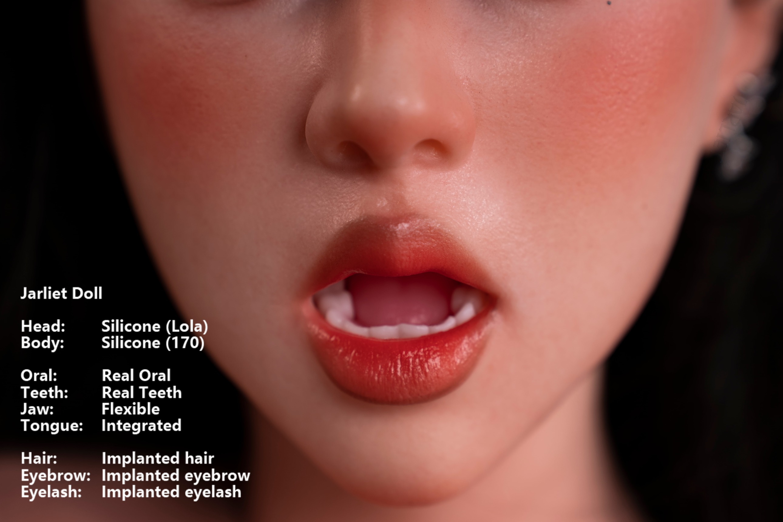 Jarliet | Lola -5ft 7/170cm G-Cup ROS Head Silicone Sex Doll