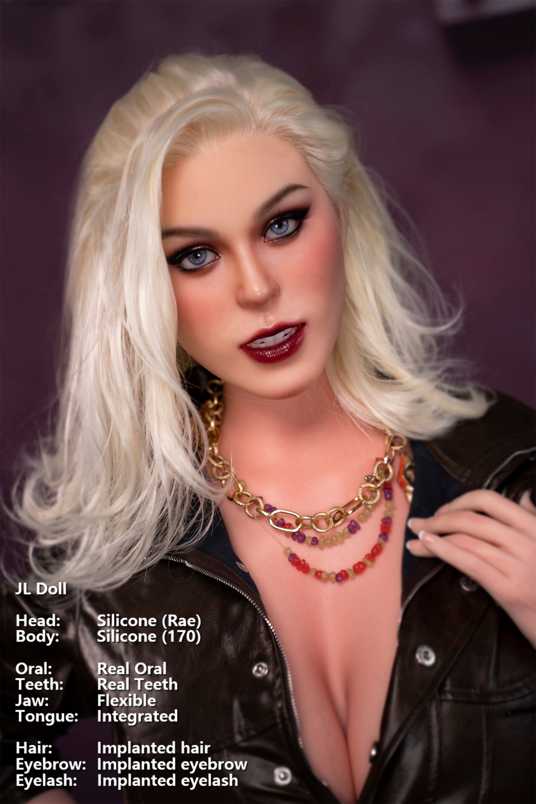 Jarliet | Rae -5ft 7/170cm G-Cup ROS Head Silicone Sex Doll