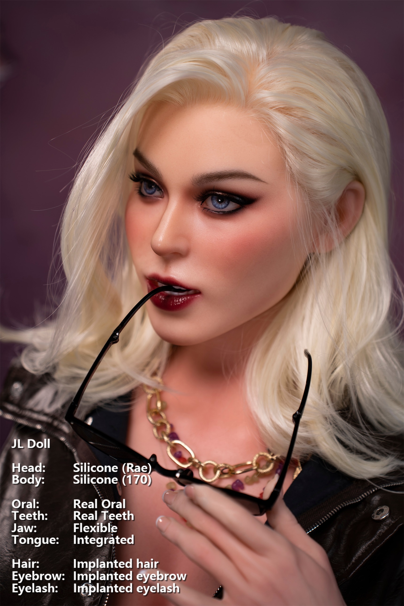 Jarliet | Rae -5ft 7/170cm G-Cup ROS Head Silicone Sex Doll