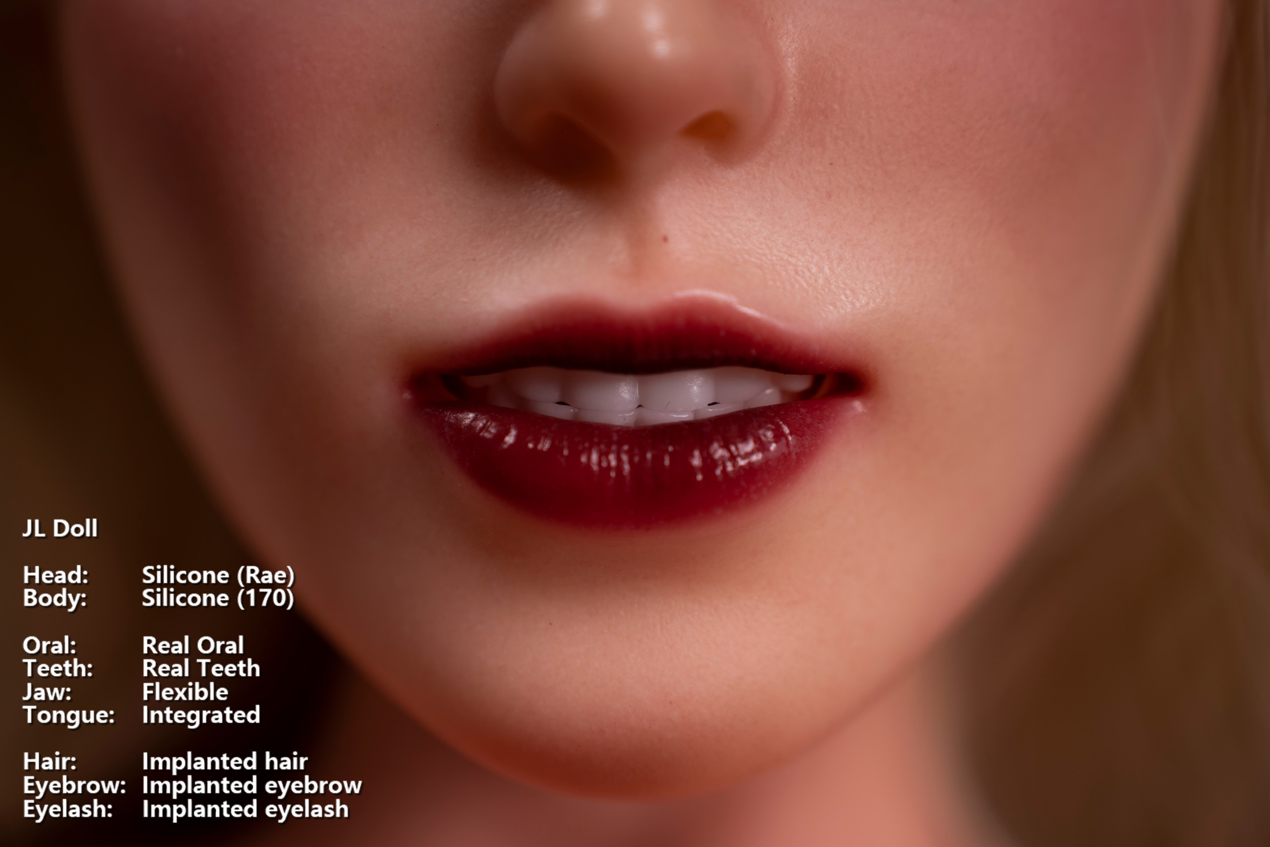 Jarliet | Rae -5ft 7/170cm G-Cup ROS Head Silicone Sex Doll