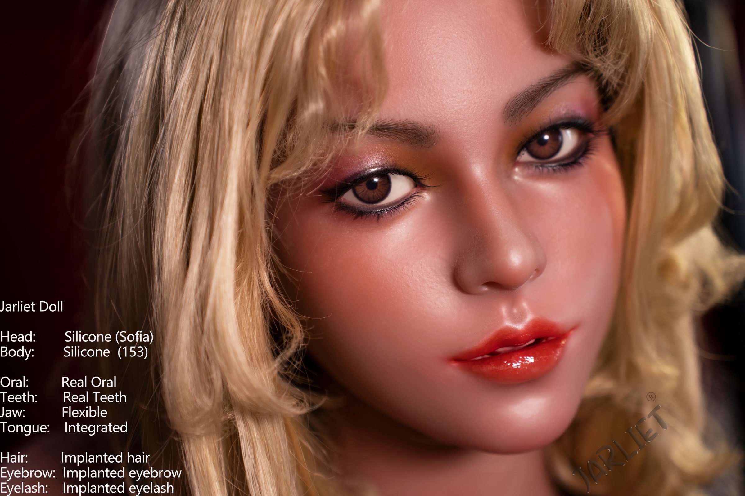 Jarliet | Sofia - 5ft /153cm ROS Head Silicone Sex Doll