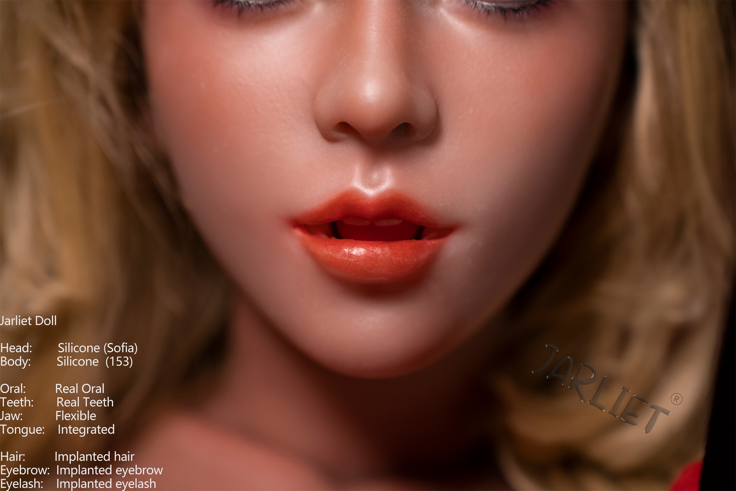 Jarliet | Sofia - 5ft /153cm ROS Head Silicone Sex Doll