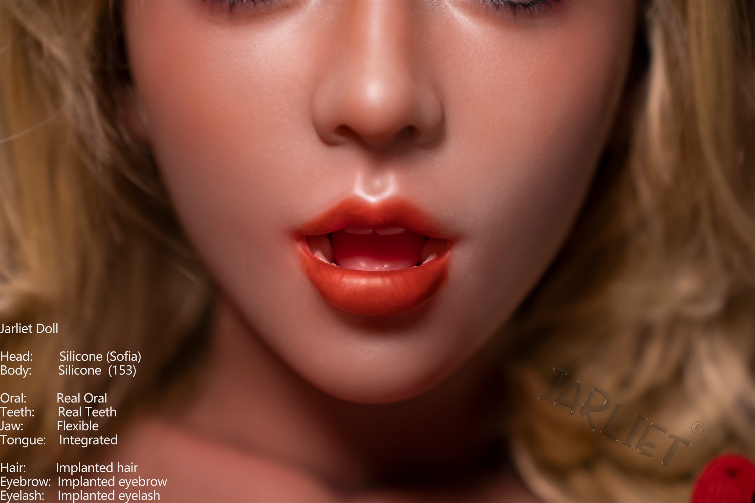 Jarliet | Sofia - 5ft /153cm ROS Head Silicone Sex Doll