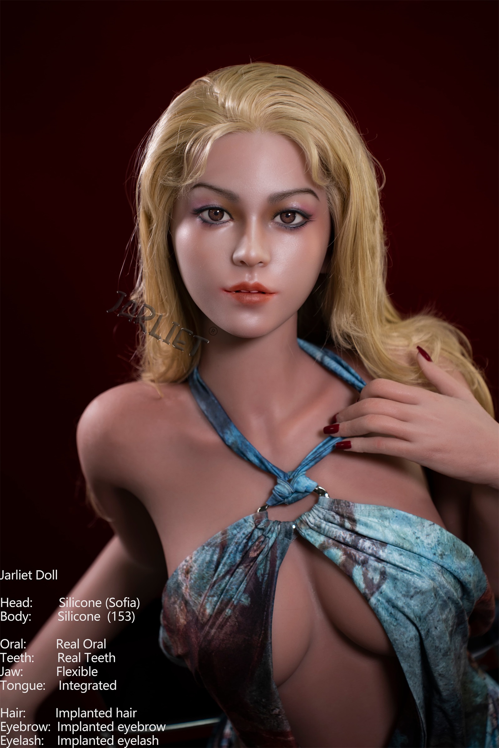 Jarliet | Sofia - 5ft /153cm ROS Head Silicone Sex Doll