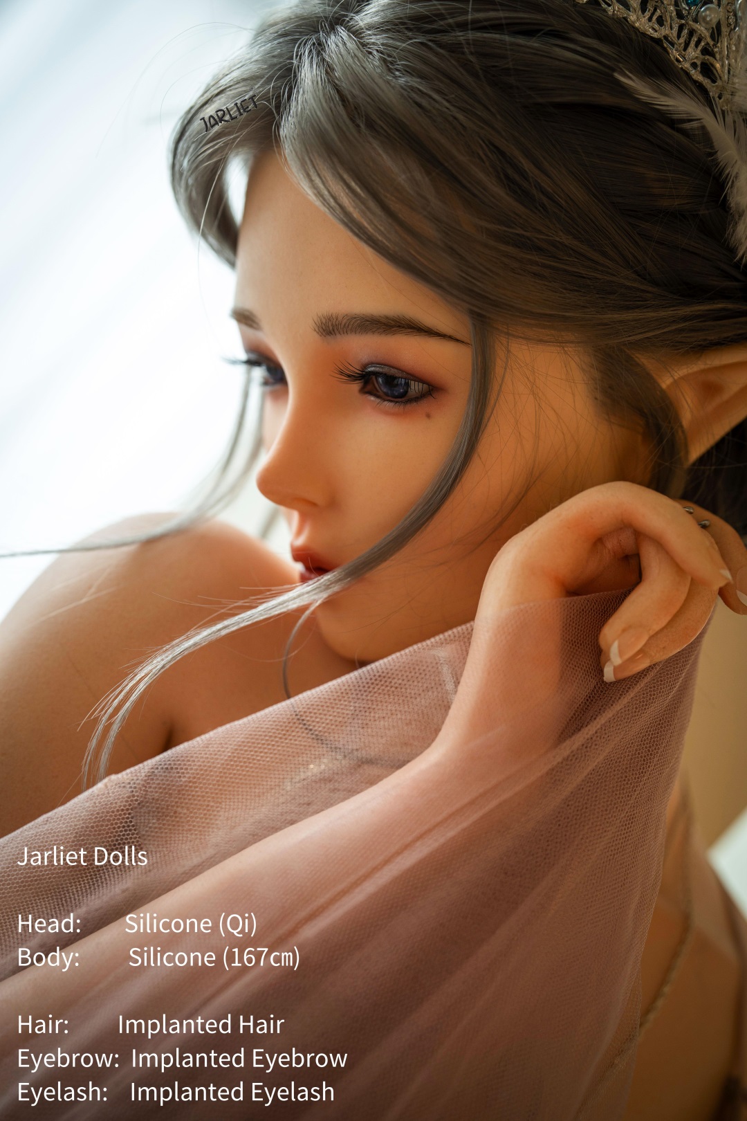 Jarliet丨Qi -5ft 5/167cm Asian elf big breast Silicone Sex Doll