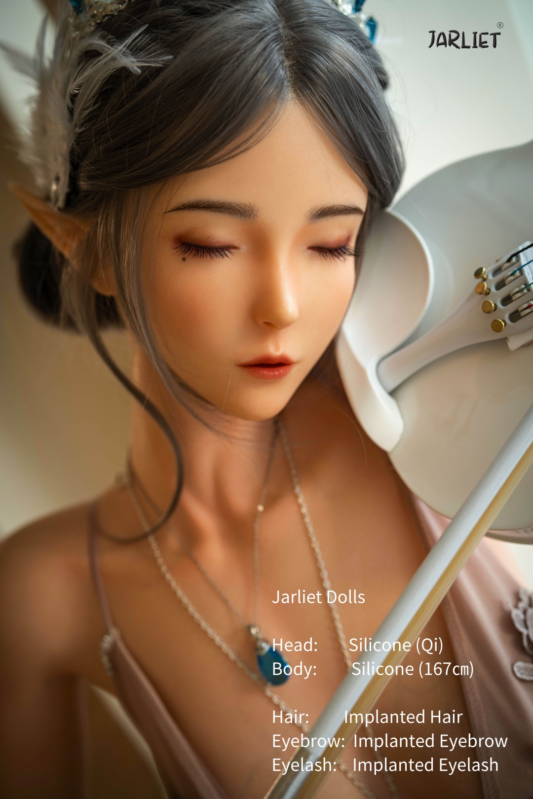 Jarliet丨Qi -5ft 5/167cm Asian elf big breast Silicone Sex Doll