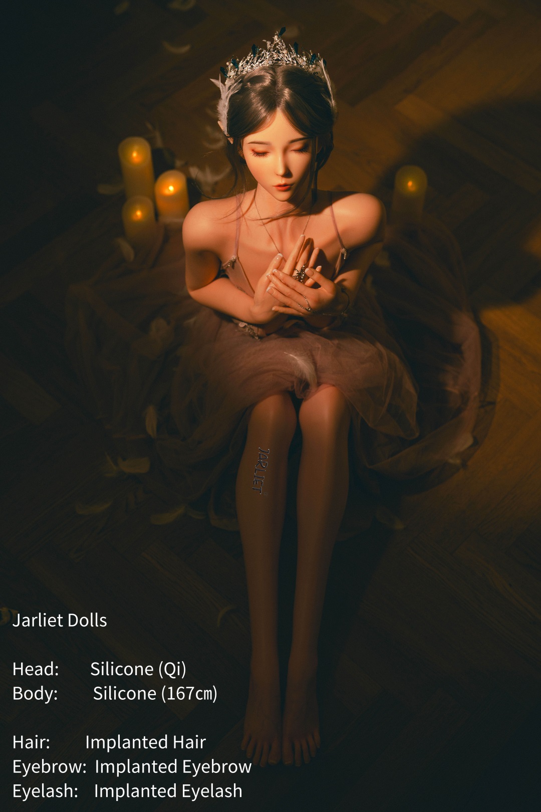 Jarliet丨Qi -5ft 5/167cm Asian elf big breast Silicone Sex Doll