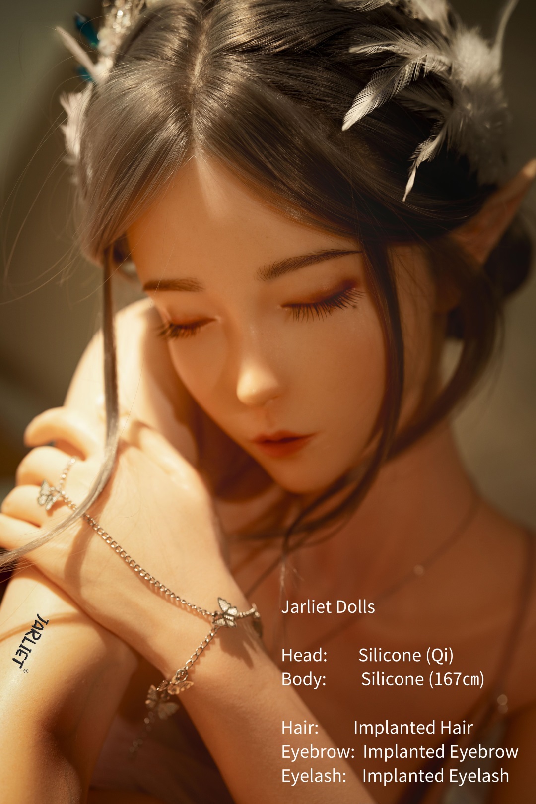 Jarliet丨Qi -5ft 5/167cm Asian elf big breast Silicone Sex Doll