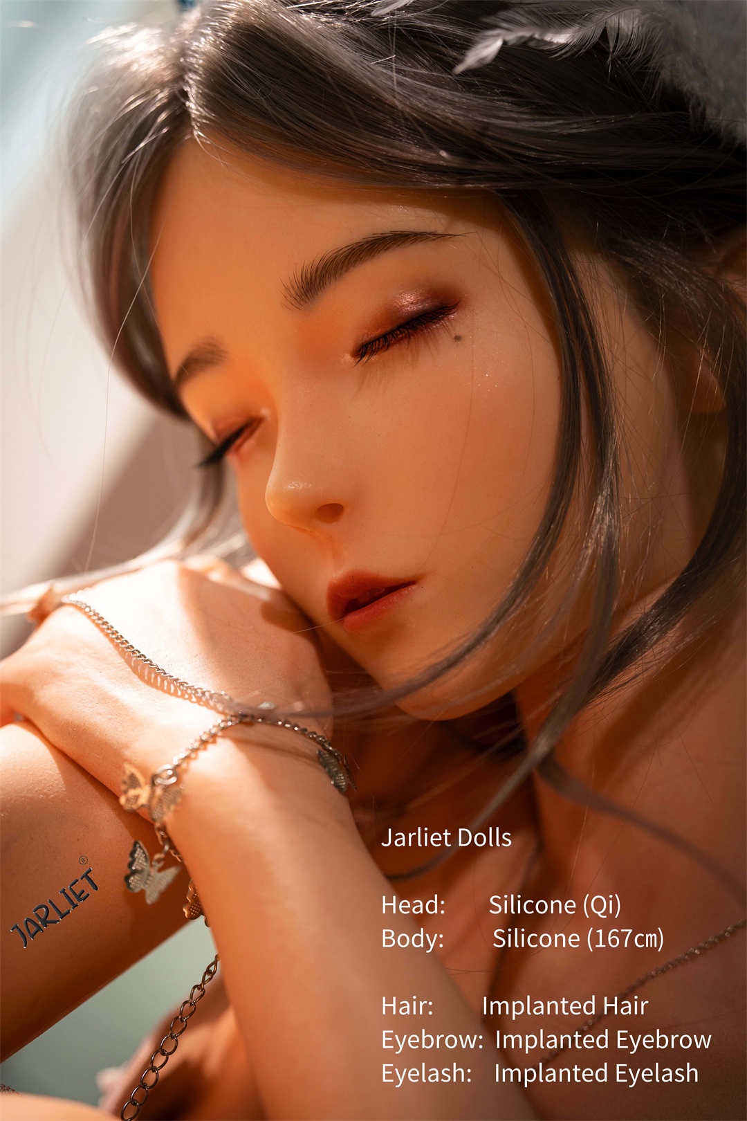 Jarliet丨Qi -5ft 5/167cm Asian elf big breast Silicone Sex Doll