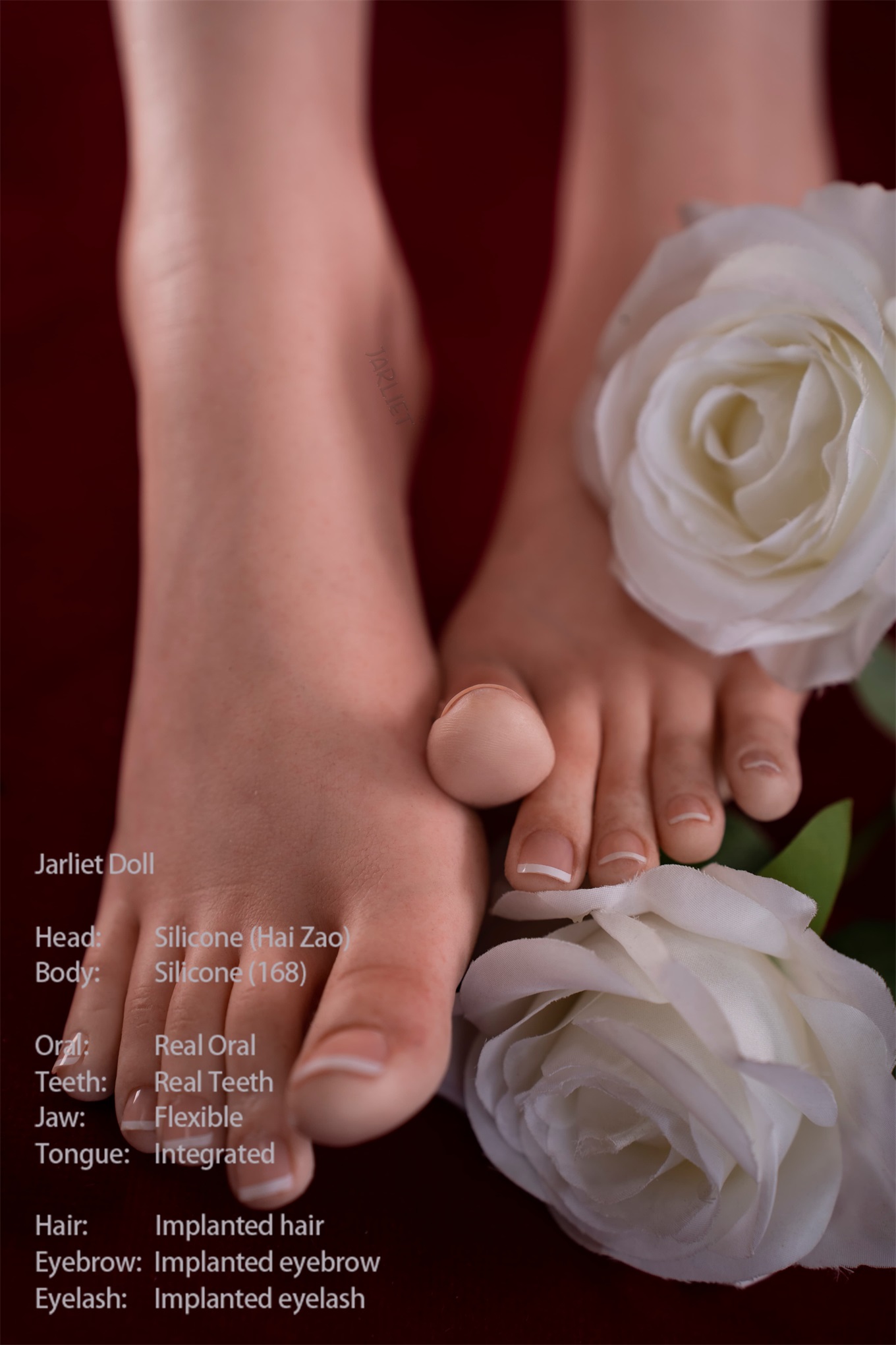 Jarliet | Haizao -5ft 6/168cm D-Cup Real Skin ROS Silicone Sex Doll