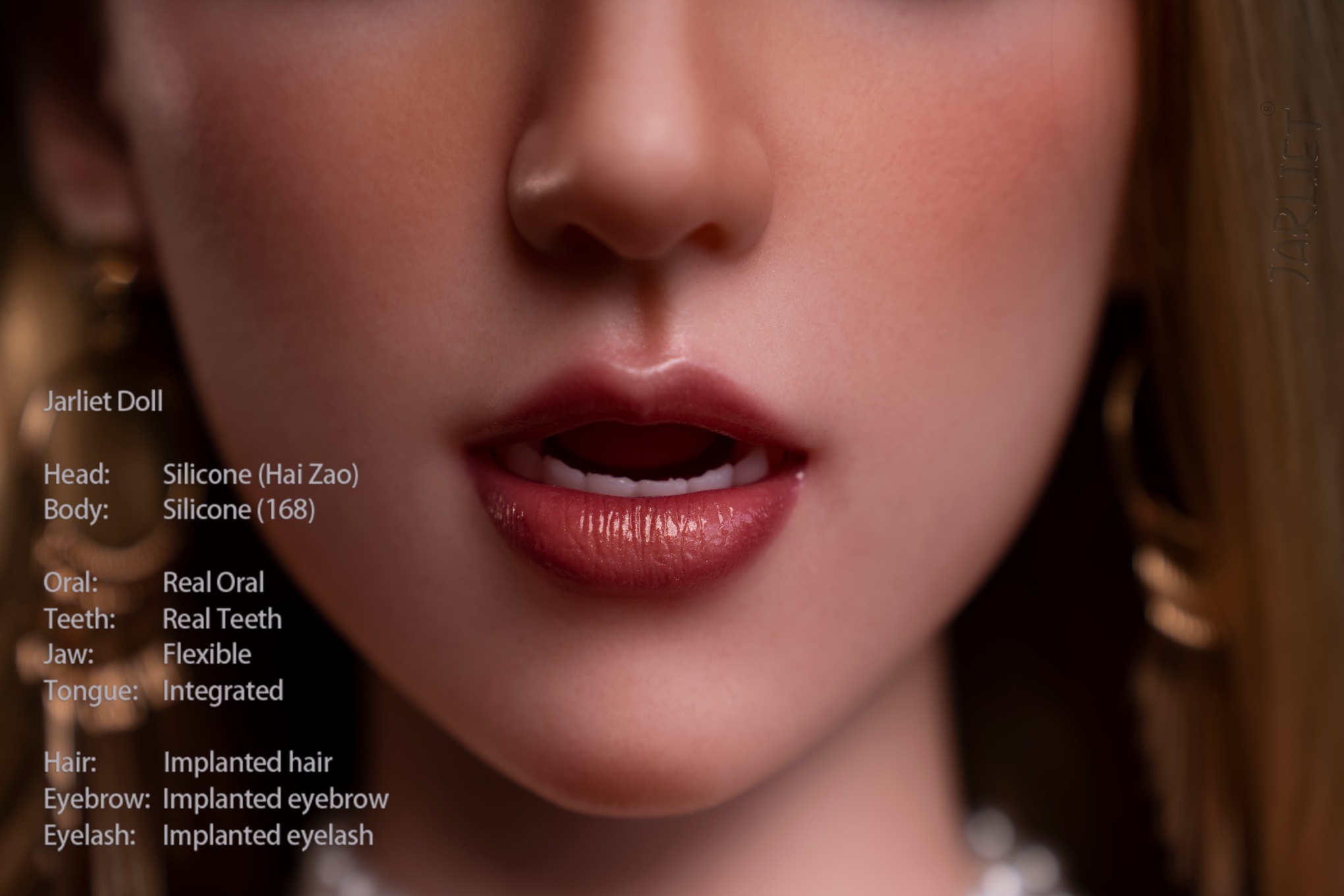 Jarliet | Haizao -5ft 6/168cm D-Cup Real Skin ROS Silicone Sex Doll