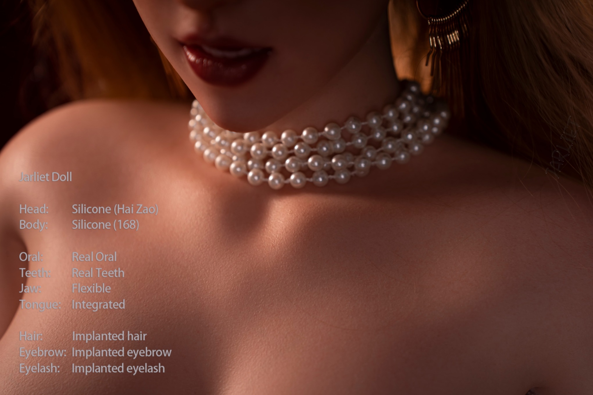 Jarliet | Haizao -5ft 6/168cm D-Cup Real Skin ROS Silicone Sex Doll