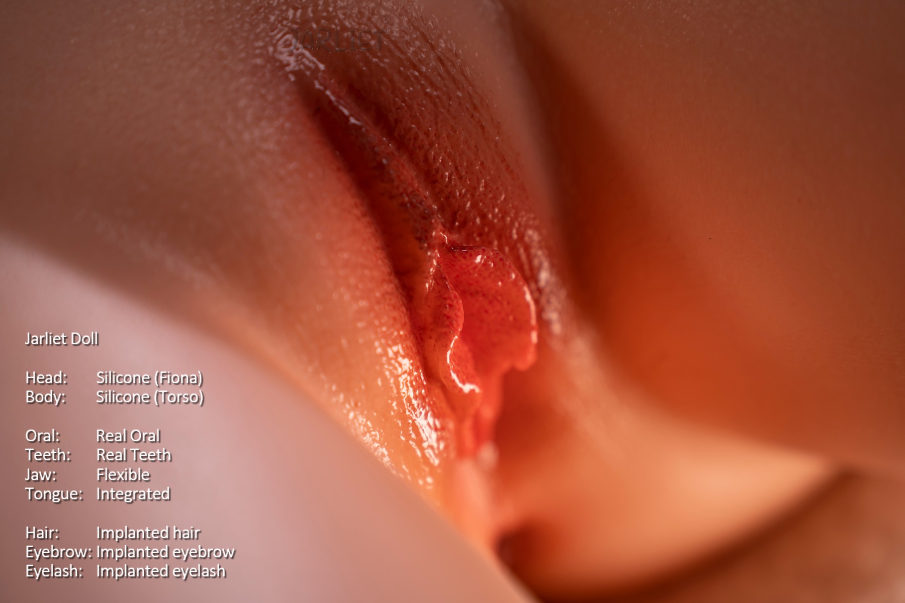 Jarliet | Fiona -2ft 8/82cm C-Cup ROS Head Real Skin Texture Silicone Sex Torso