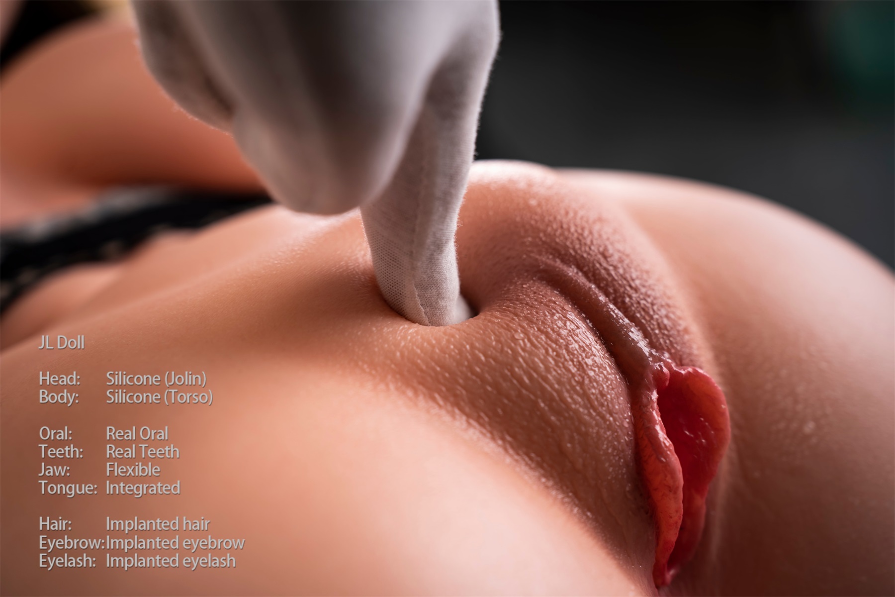 Jarliet | Jolin -2ft 2/67cm C-Cup ROS Head Real Skin Texture Silicone Sex Torso