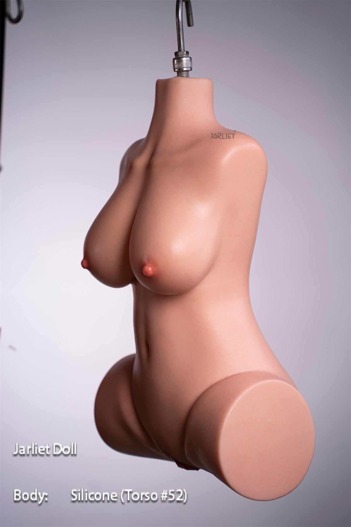 Jarliet | 1ft 7/52cm B-Cup Real Skin Texture Silicone Sex Torso without Head