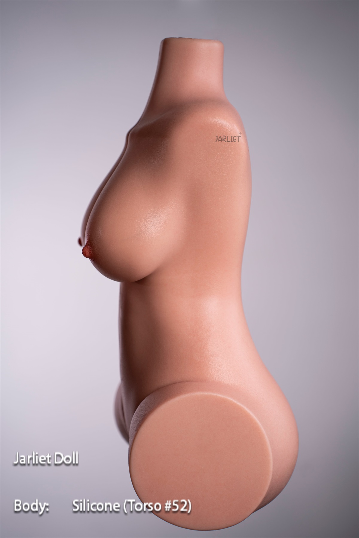 Jarliet | 1ft 7/52cm B-Cup Real Skin Texture Silicone Sex Torso without Head