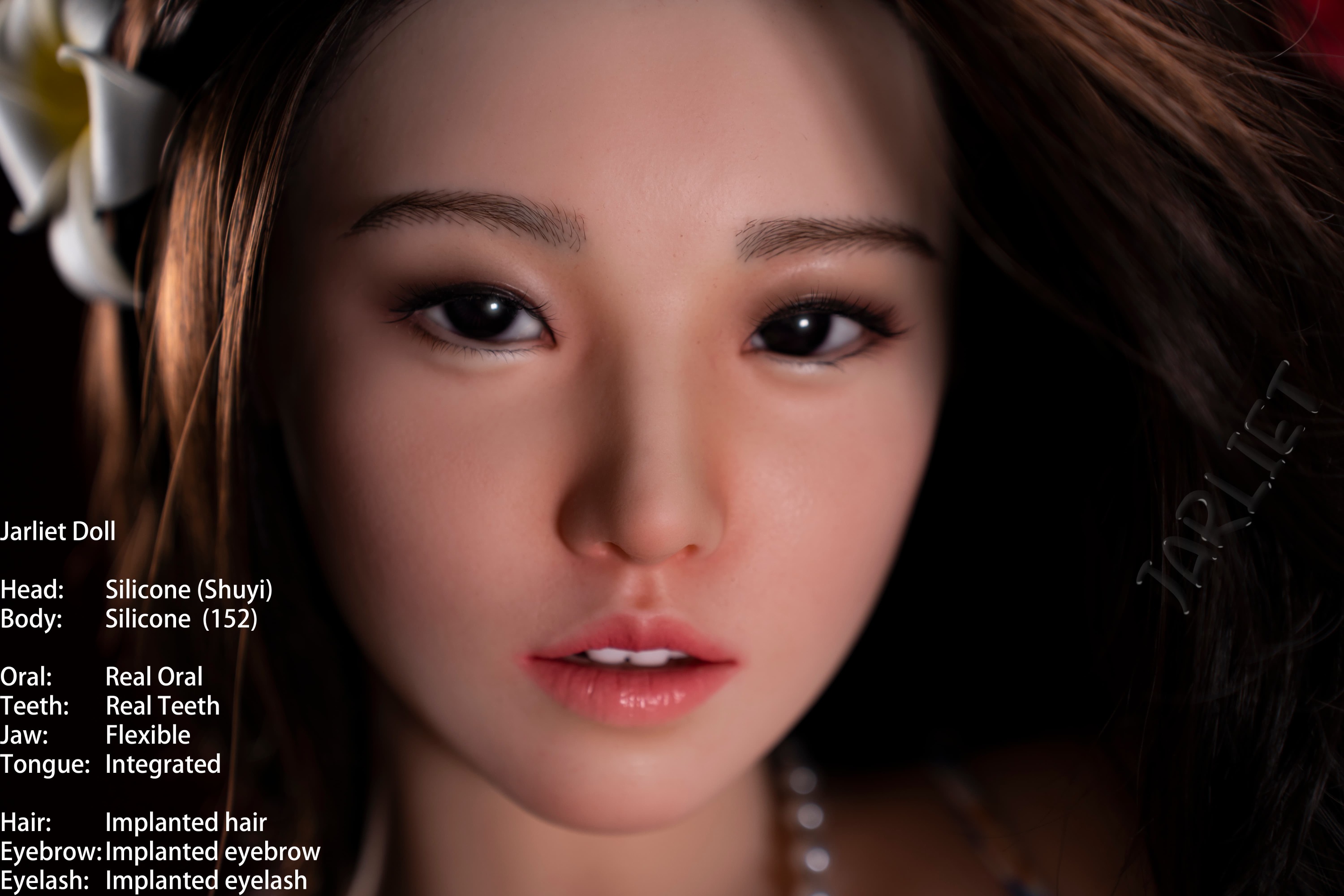 Jarliet | Shuyi - 5ft /152cm ROS Head Full Silicone Sex Doll With Real Skin Texture