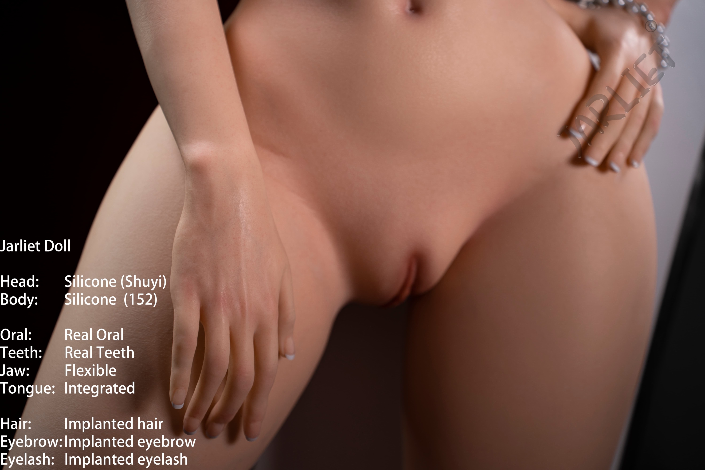 Jarliet | Shuyi - 5ft /152cm ROS Head Full Silicone Sex Doll With Real Skin Texture