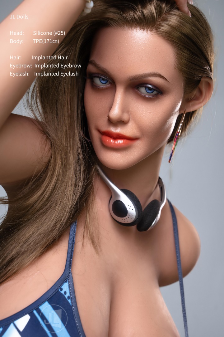 Jarliet | Gina(#25) - 5ft 7/171cm Silicone Head+TPE Body Sex Doll (In Stock US)