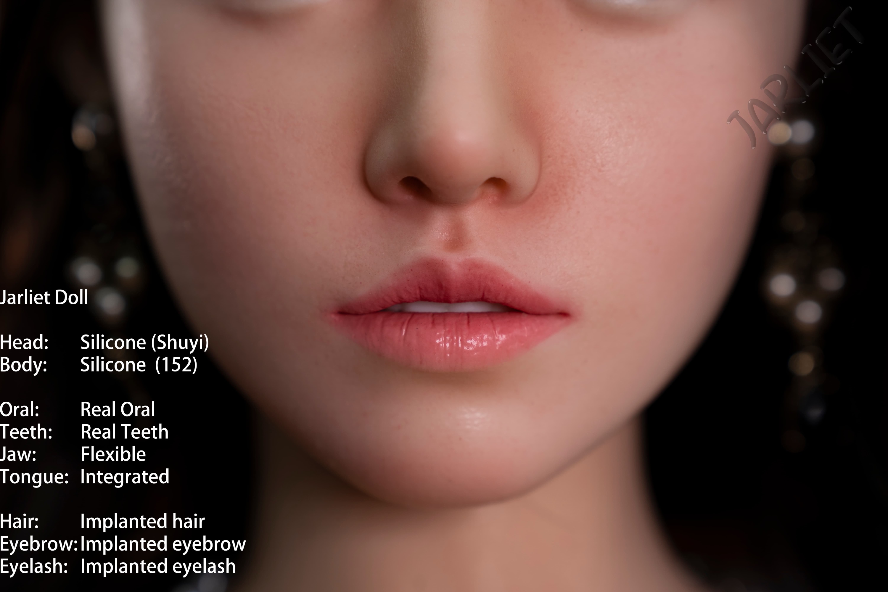 Jarliet | Shuyi - 5ft /152cm ROS Head Full Silicone Sex Doll With Real Skin Texture