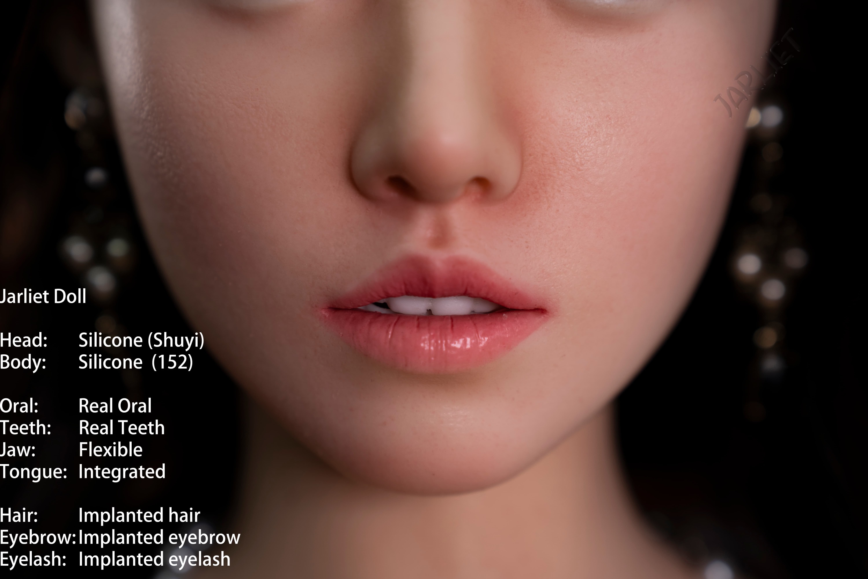 Jarliet | Shuyi - 5ft /152cm ROS Head Full Silicone Sex Doll With Real Skin Texture