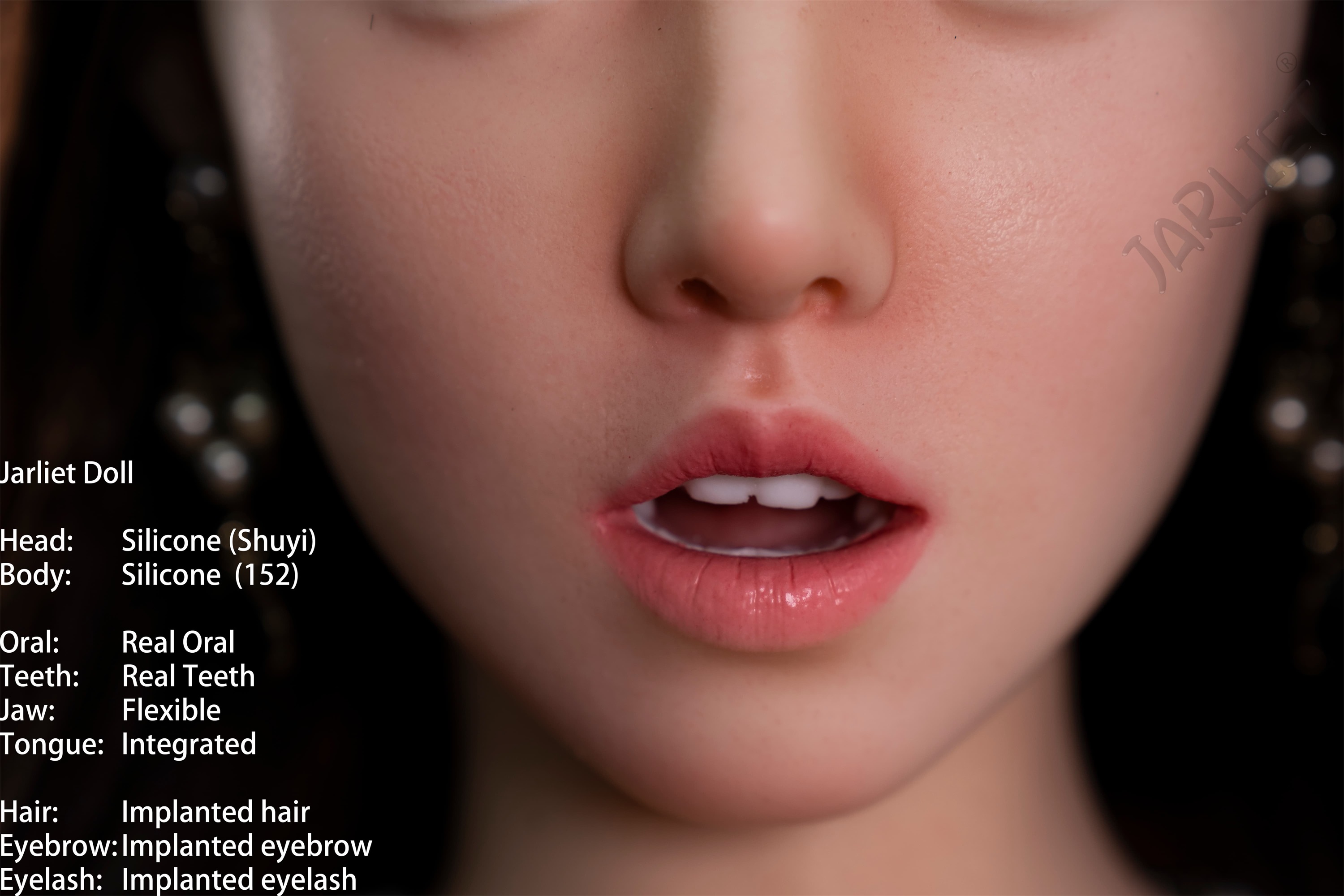 Jarliet | Shuyi - 5ft /152cm ROS Head Full Silicone Sex Doll With Real Skin Texture