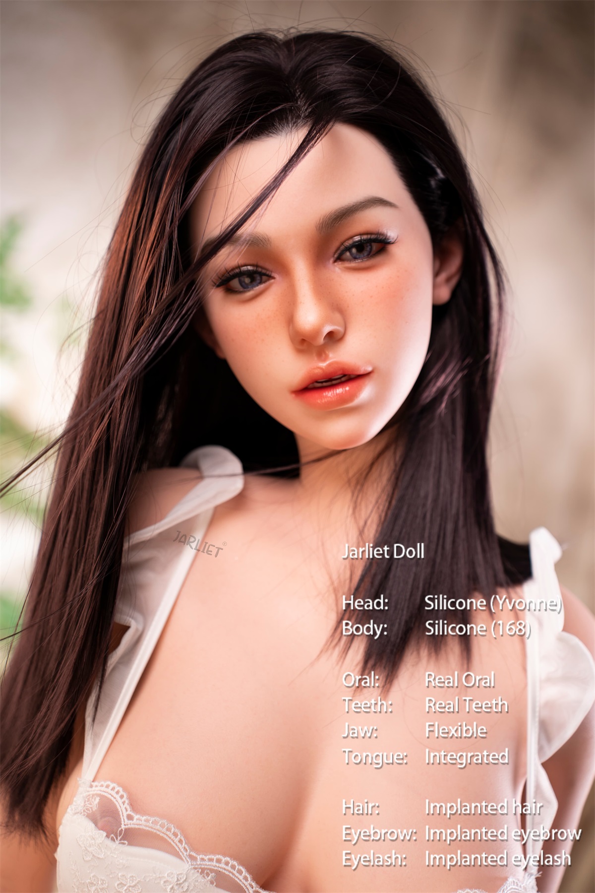Jarliet | Yvonne -5ft 6/168cm D-Cup Real Skin ROS Silicone Sex Doll